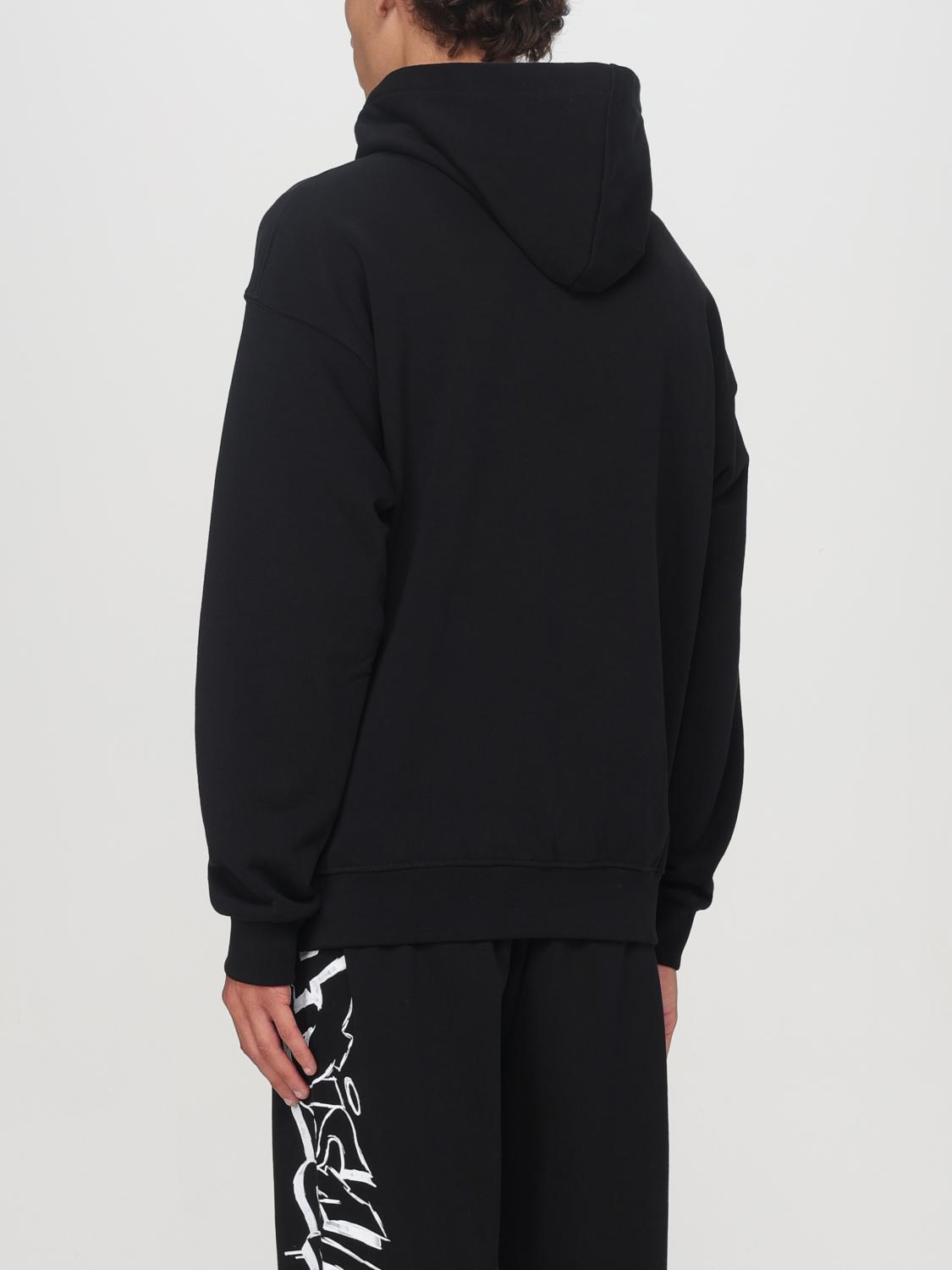 DISCLAIMER SWEATSHIRT: Sweatshirt men Disclaimer, Black - Img 2