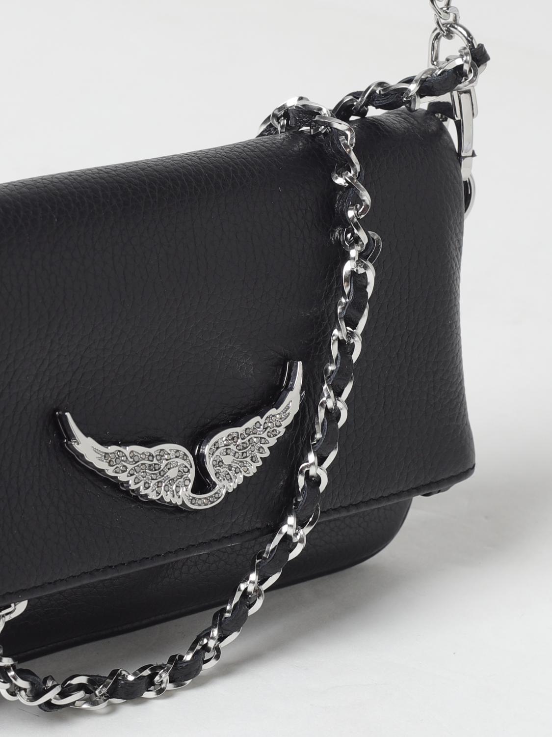 ショルダーバッグ・ポシェット ZADIG & VOLTAIRE Woman Shoulder bag Black LWBA03907 011 Zadig & Voltaire Shoulder bag Rock With You | Women's Bags