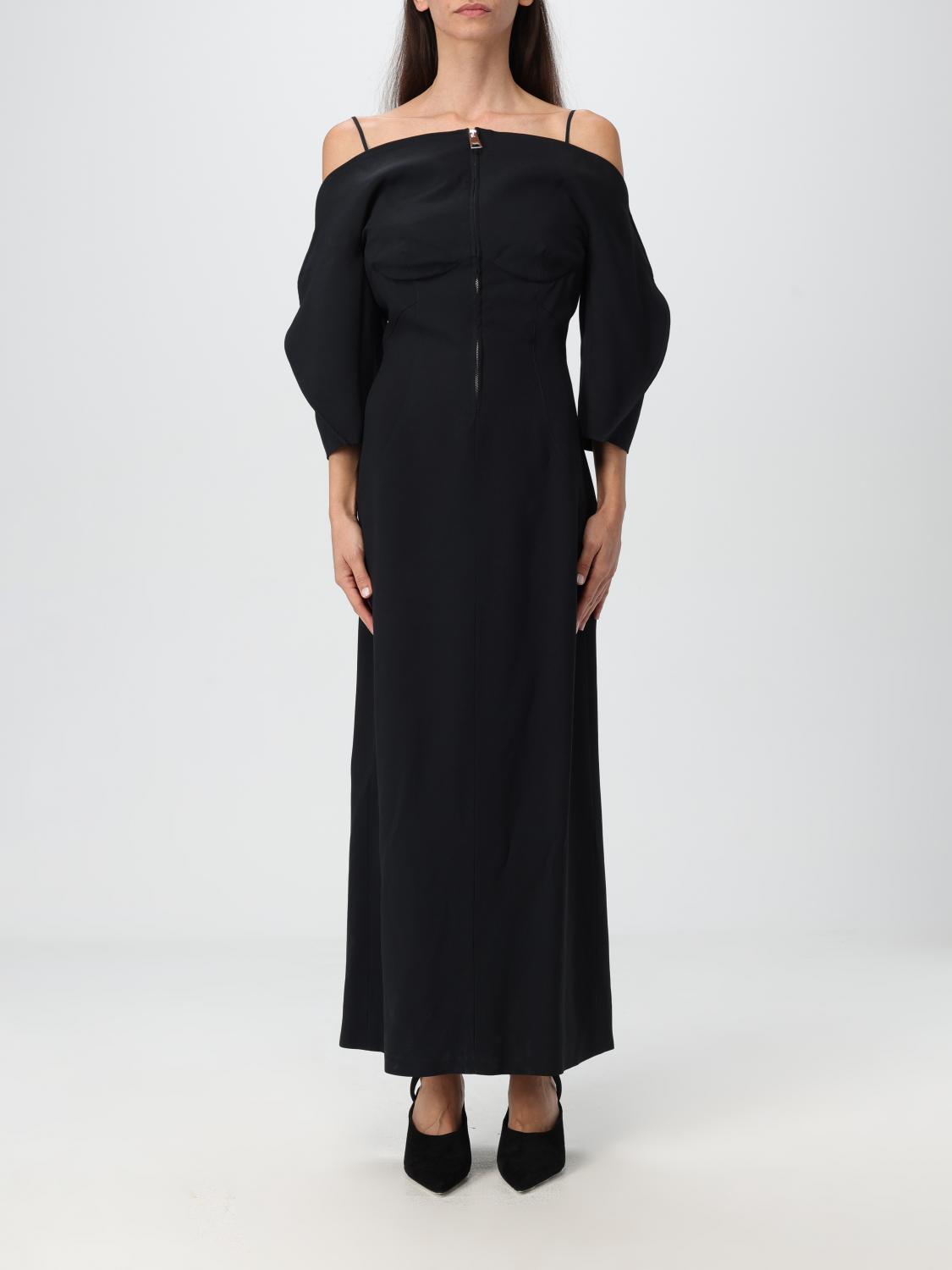 DEL CORE DRESS: Dress woman Del Core, Black - Img 1