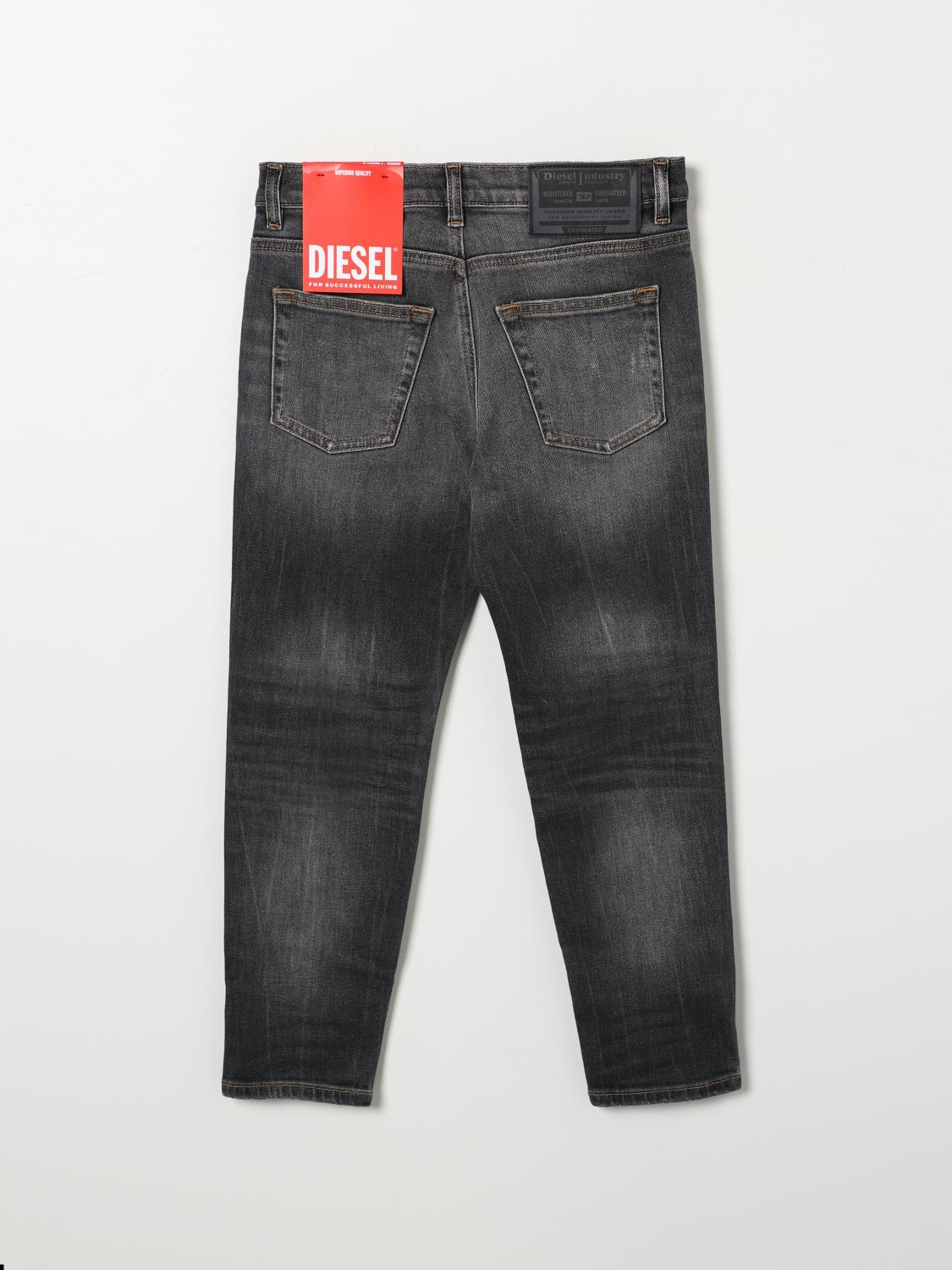 DIESEL JEANS: Jeans kids Diesel, Black - Img 2