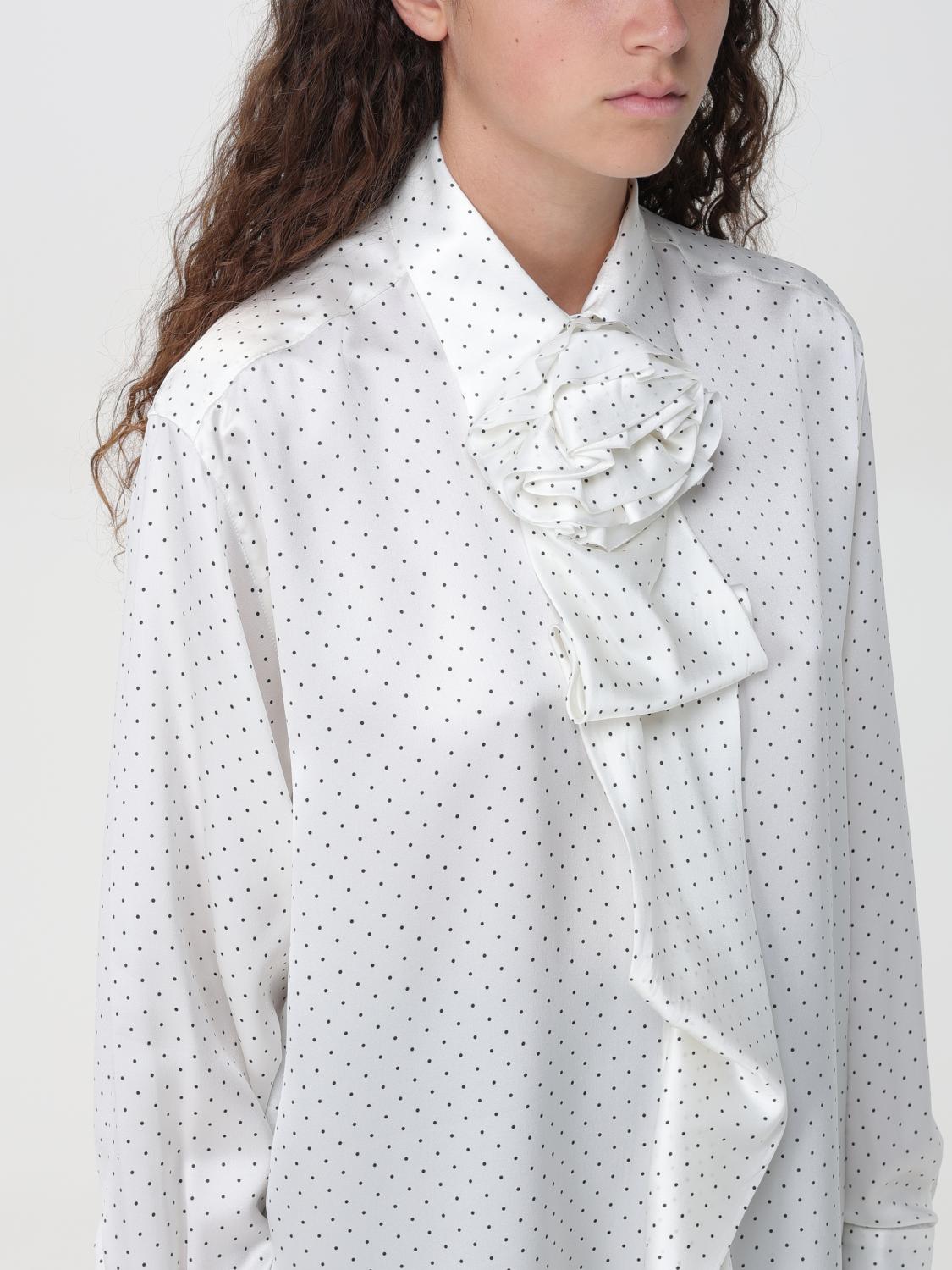 ERMANNO SCERVINO CAMISA: Camisa mujer Ermanno Scervino, Natural - Img 5