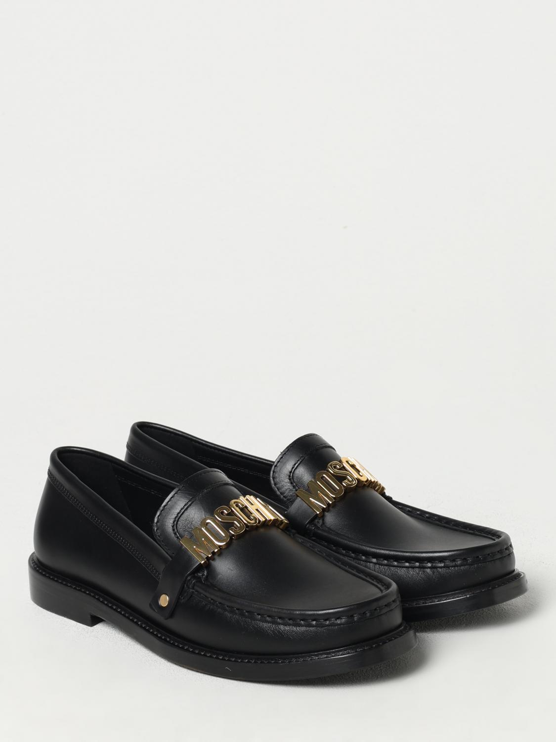 MOSCHINO COUTURE LOAFERS: Shoes woman Moschino Couture, Black - Img 2