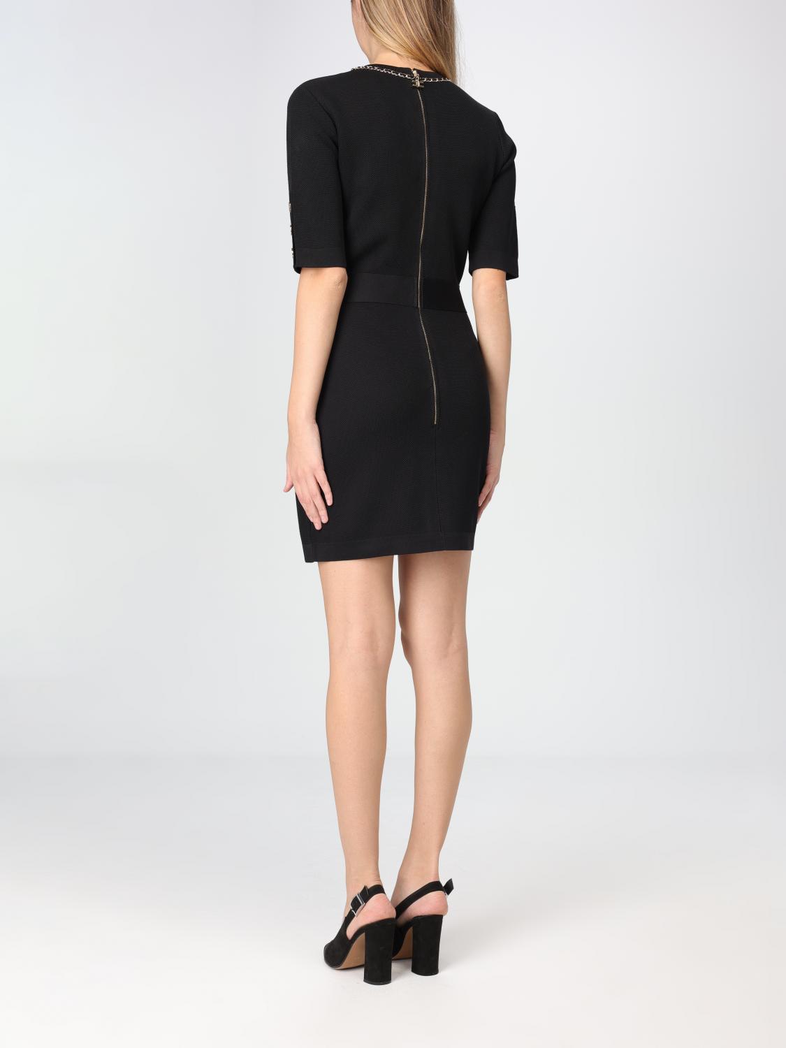 ELISABETTA FRANCHI DRESS: Dress woman Elisabetta Franchi, Black - Img 2