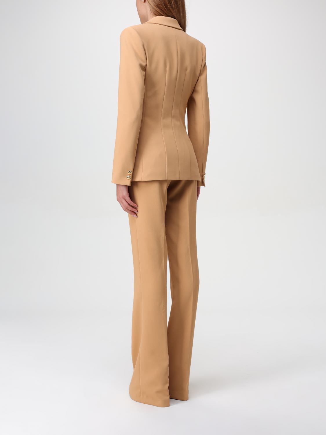 ELISABETTA FRANCHI SUIT: Suit woman Elisabetta Franchi, Camel - Img 3