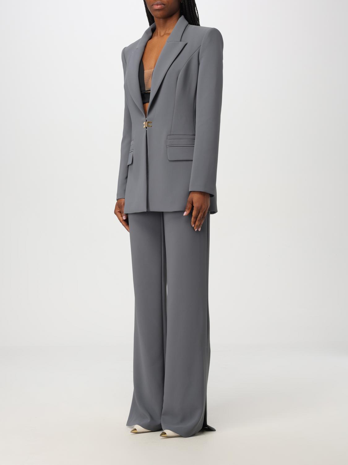 ELISABETTA FRANCHI SUIT: Suit woman Elisabetta Franchi, Steel - Img 4