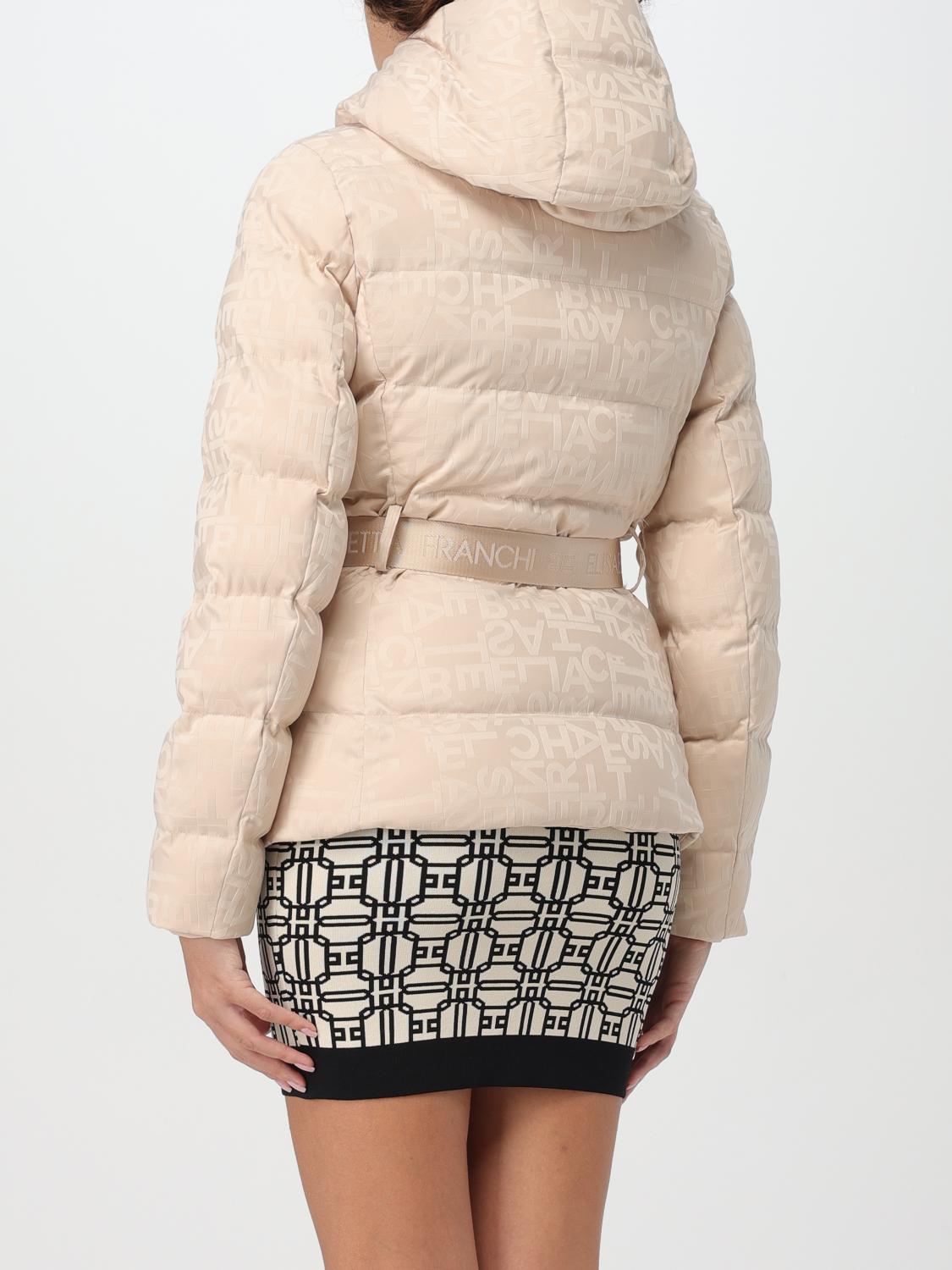 ELISABETTA FRANCHI JACKET: Jacket woman Elisabetta Franchi, Beige - Img 2