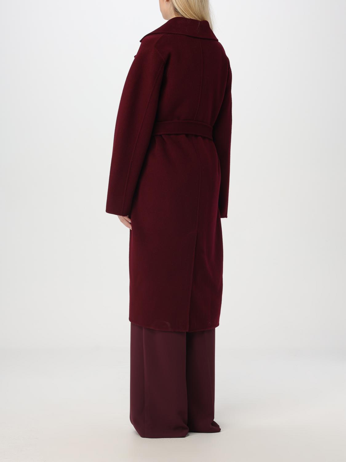 ELISABETTA FRANCHI ABRIGO: Abrigo mujer Elisabetta Franchi, Granate - Img 3