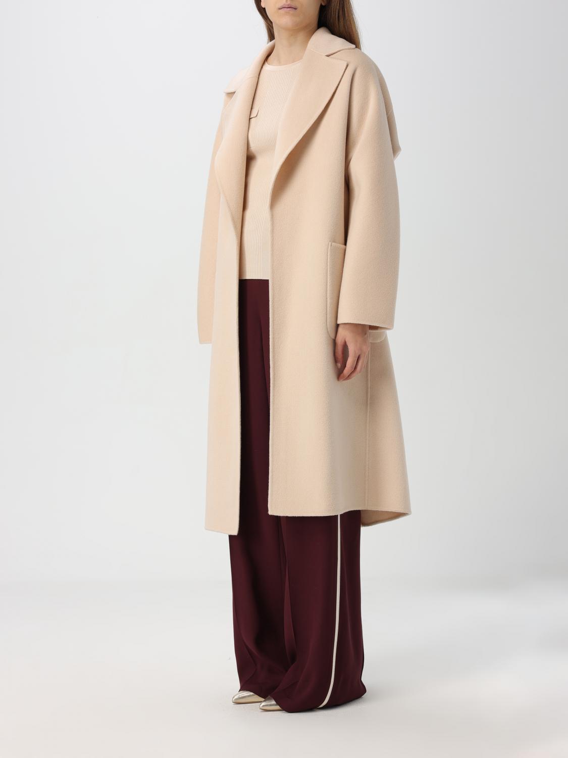 ELISABETTA FRANCHI MANTEAU: Manteau femme Elisabetta Franchi, Jaune Crème - Img 4