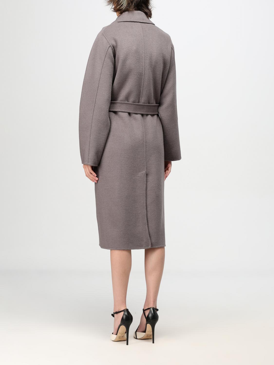 ELISABETTA FRANCHI COAT: Coat woman Elisabetta Franchi, Steel - Img 2