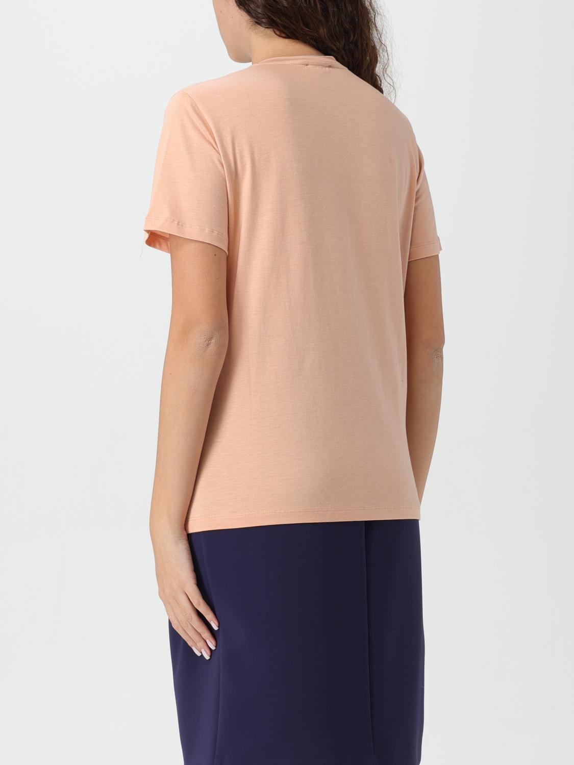 ELISABETTA FRANCHI T-SHIRT: T-shirt woman Elisabetta Franchi, Peach - Img 2