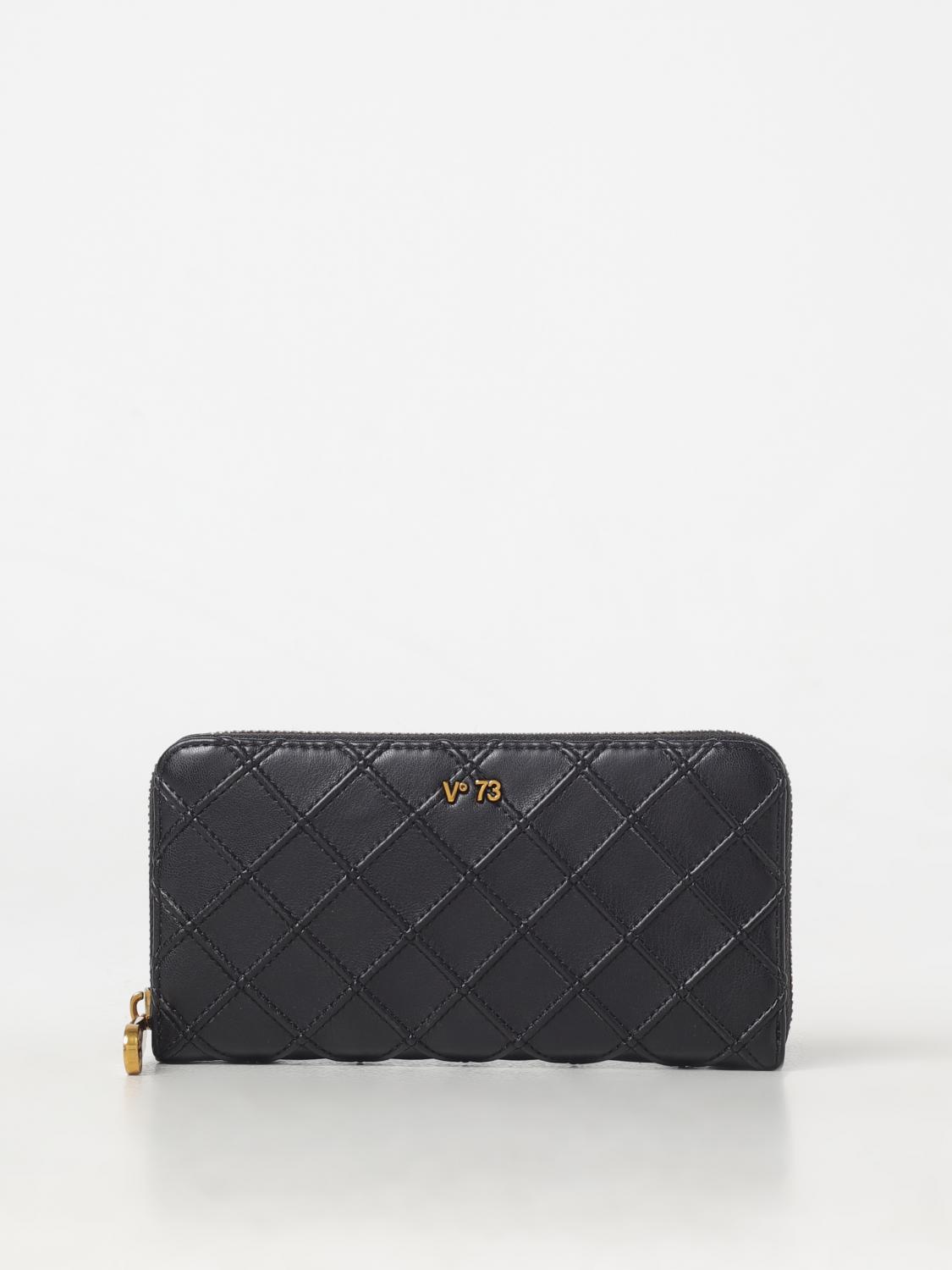 V73 WALLET: Wallet woman V73, Black - Img 1