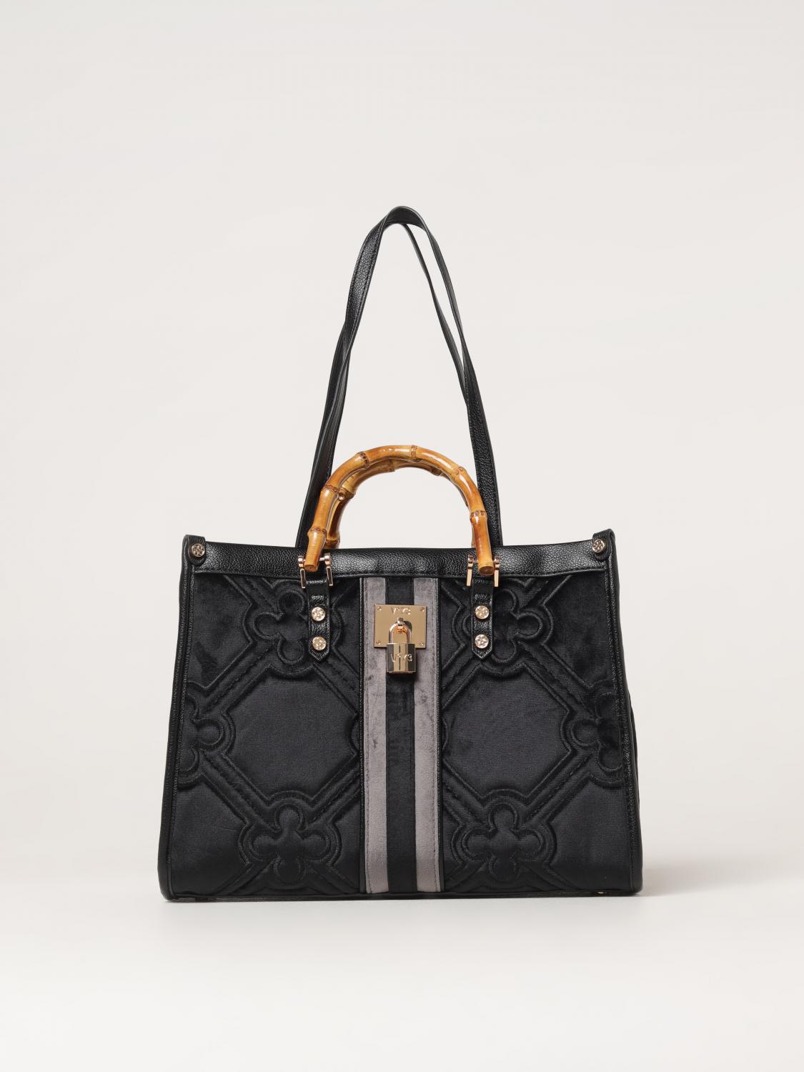 V73 TOTE BAGS: Shoulder bag woman V73, Black - Img 1