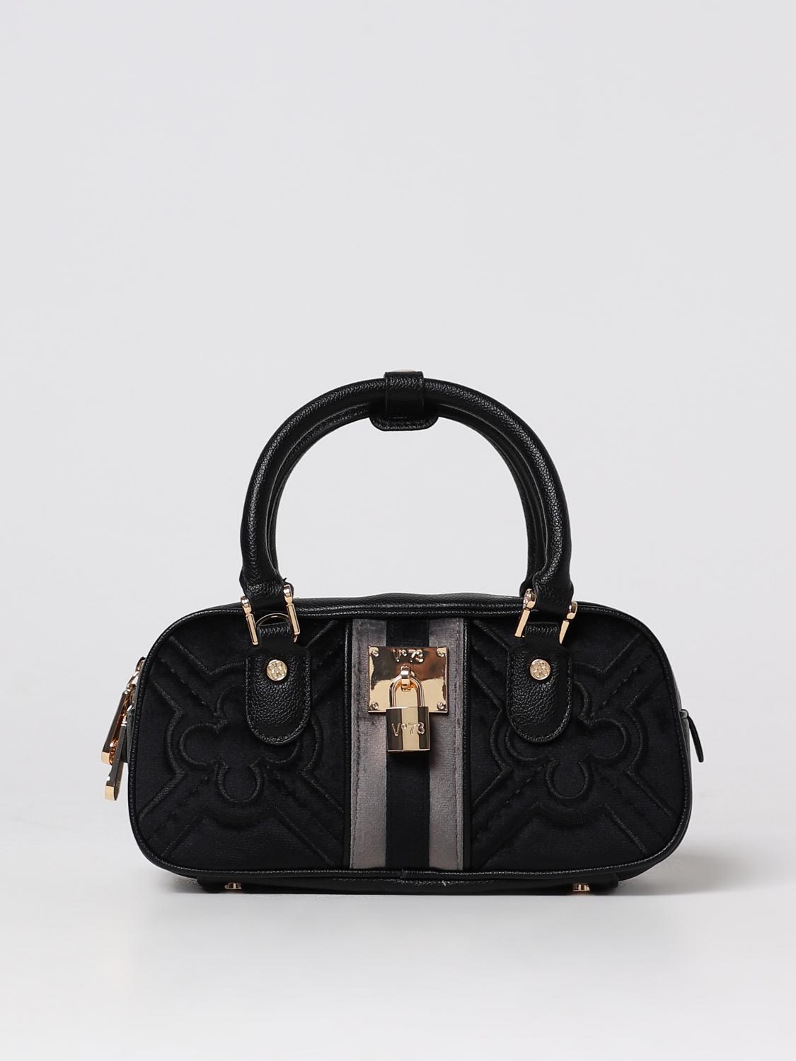 V73 BORSA A SPALLA: Borsa a spalla donna V73, Nero - Img 1