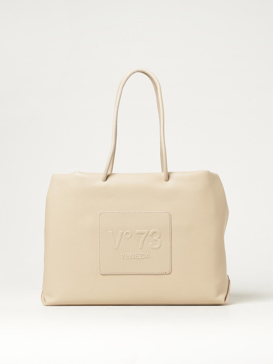 V73 SHOULDER BAG: Shoulder bag woman V73, Beige - Img 1