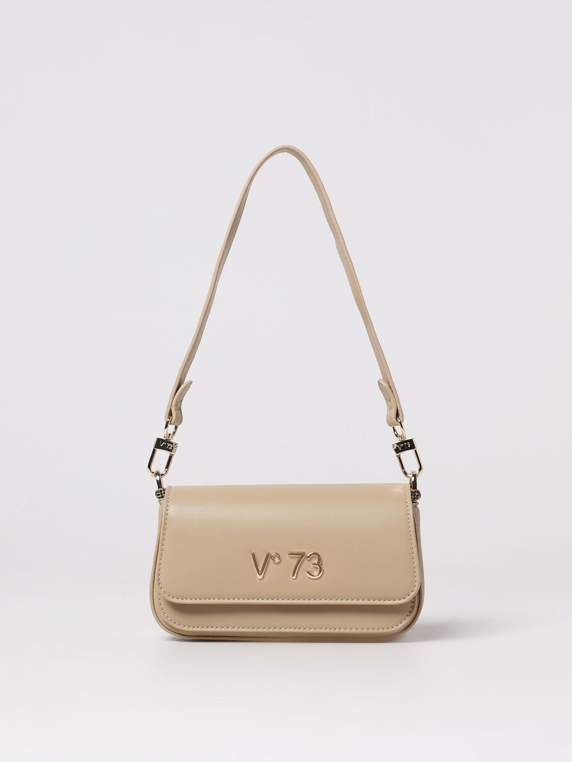 V73 BORSA A SPALLA: Borsa a spalla donna V73, Beige - Img 1