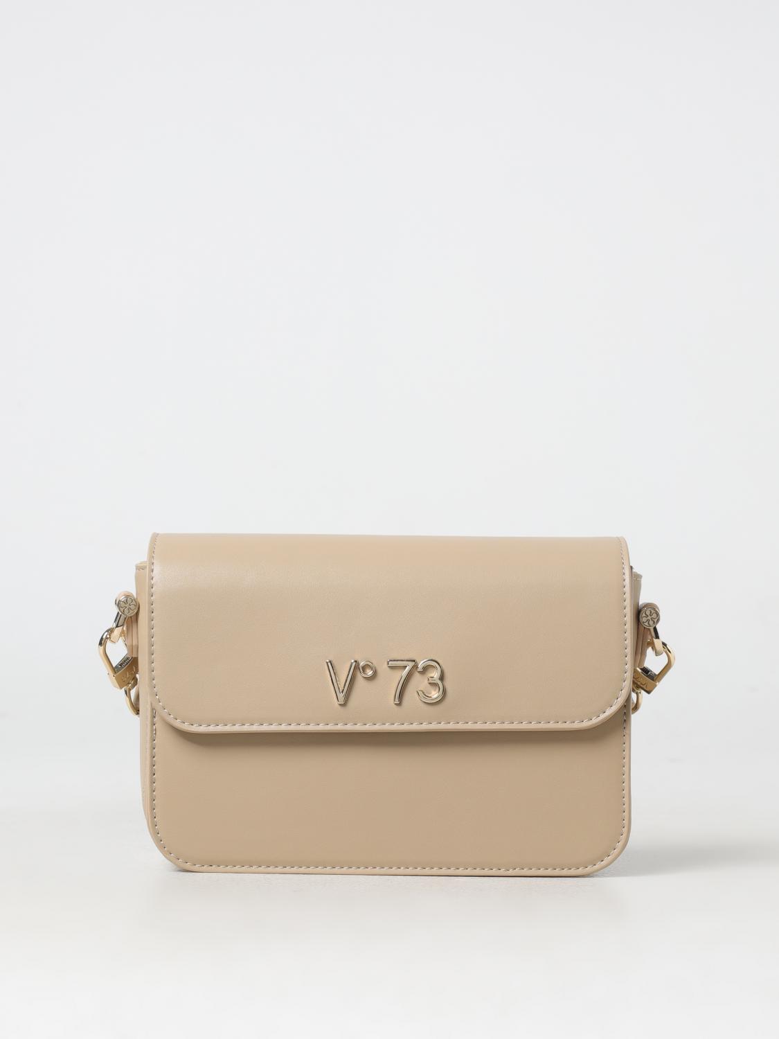 V73 BORSA A SPALLA: Borsa a spalla donna V73, Beige - Img 1