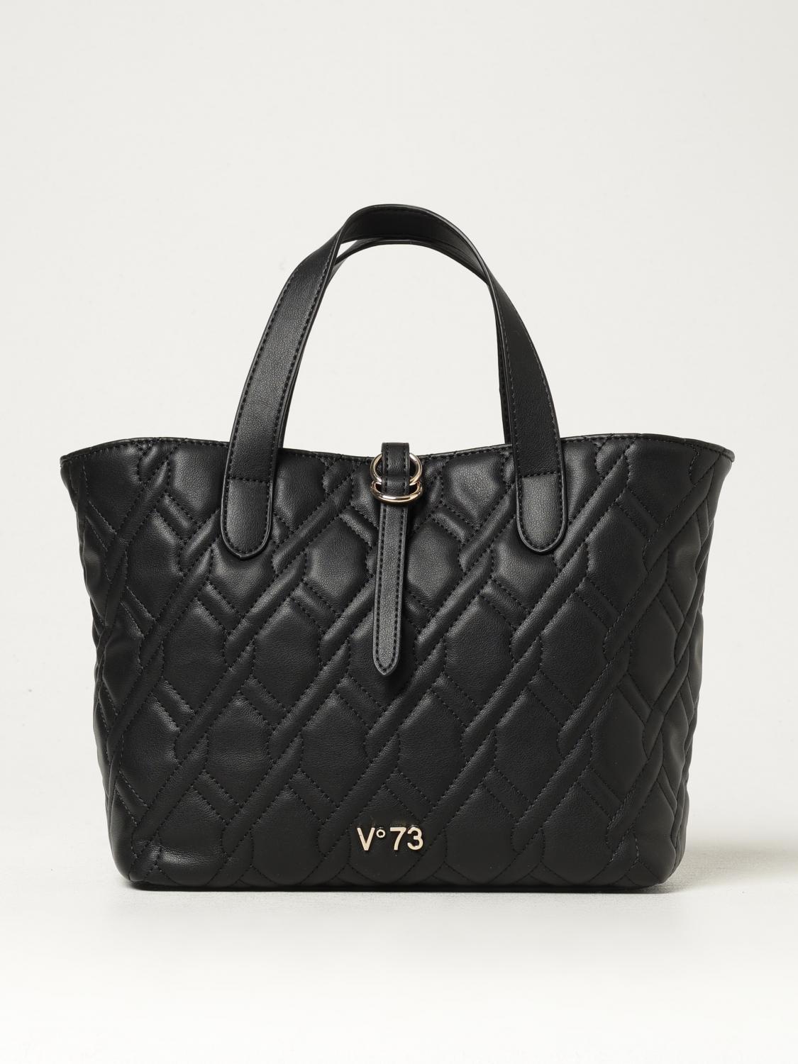 V73 BORSA A SPALLA: Borsa a spalla donna V73, Nero - Img 1