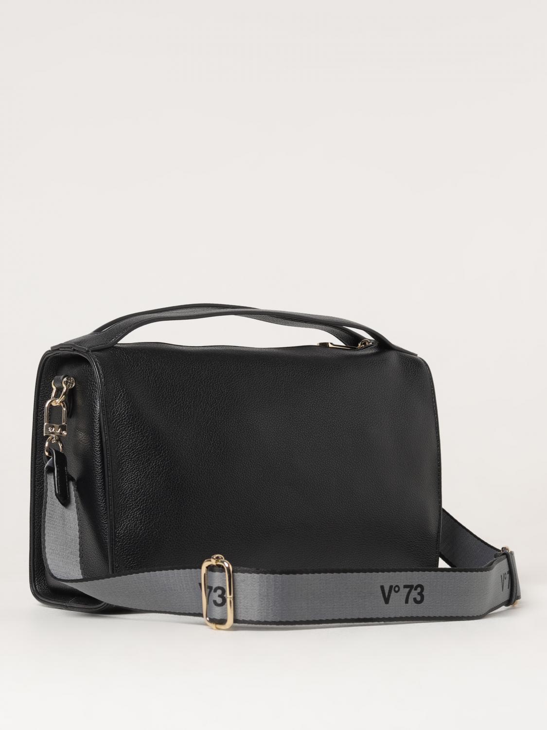 V73 HANDBAG: Shoulder bag woman V73, Black - Img 2