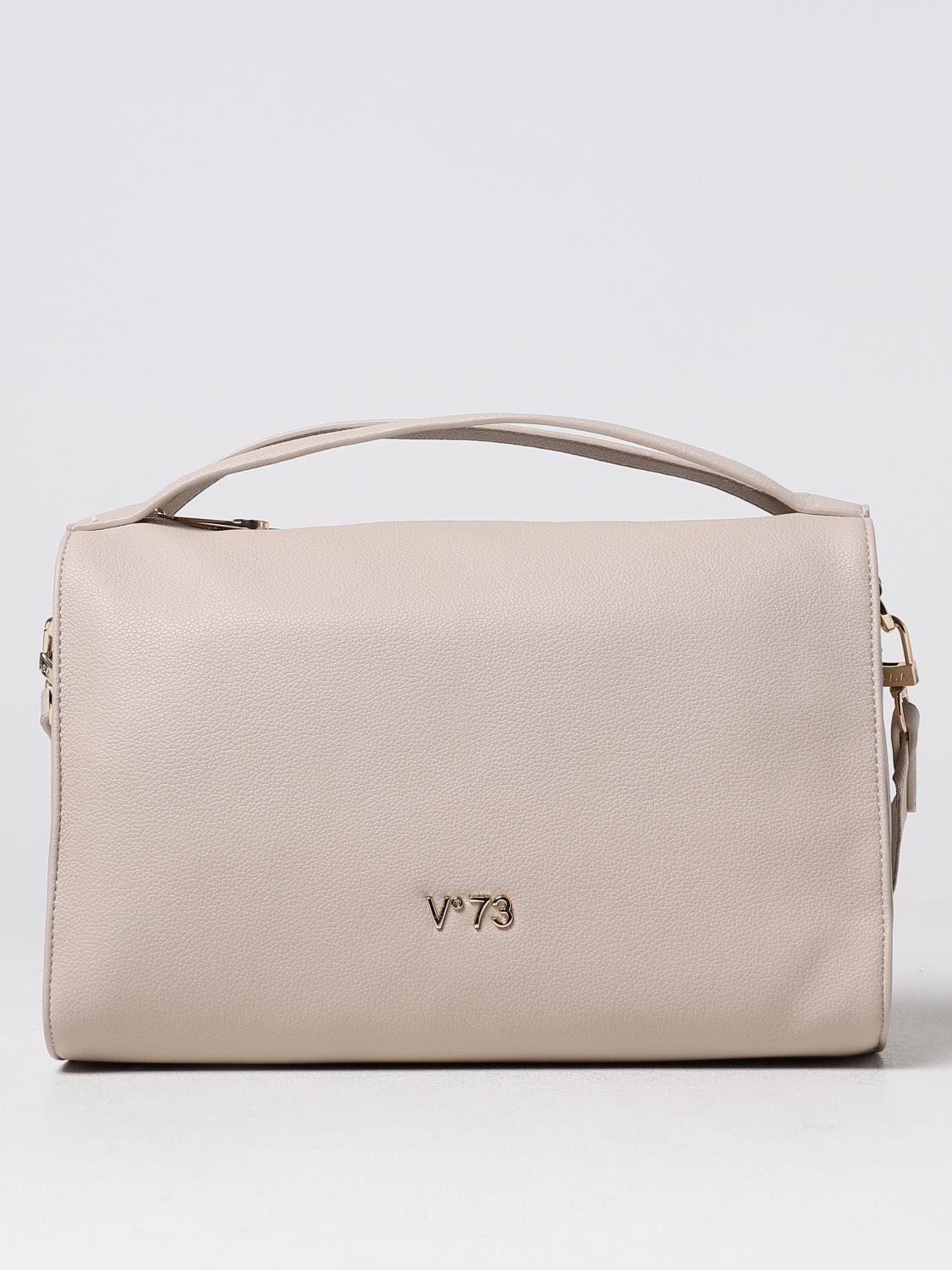 V73 HANDBAG: Shoulder bag woman V73, Beige - Img 1