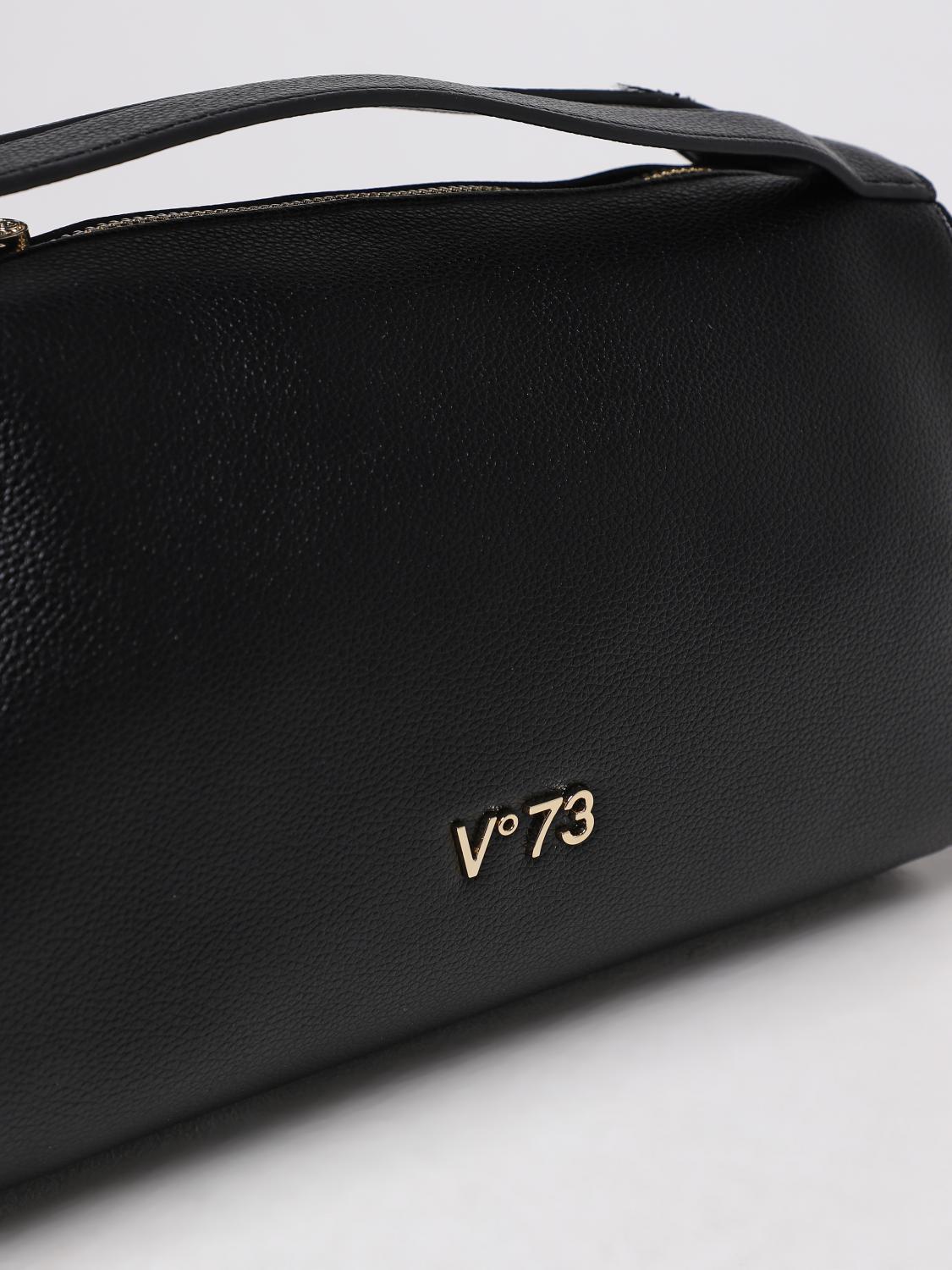 V73 HANDBAG: Shoulder bag woman V73, Black - Img 3