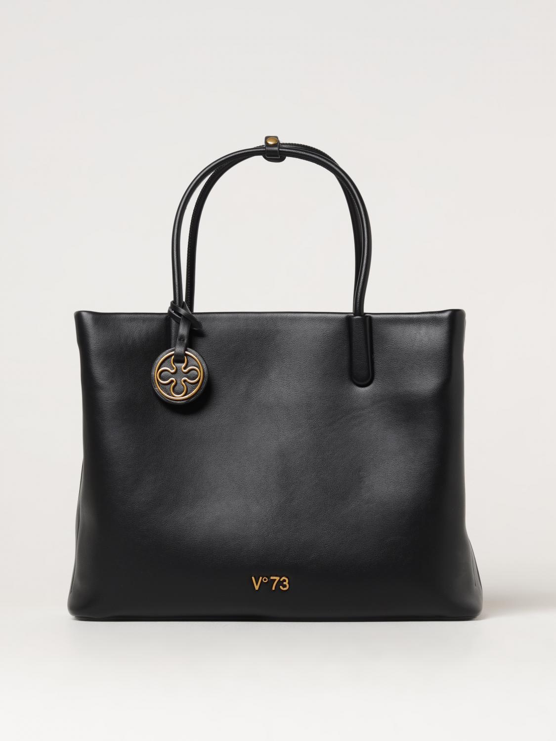 V73 TOTE BAGS: Shoulder bag woman V73, Black - Img 1