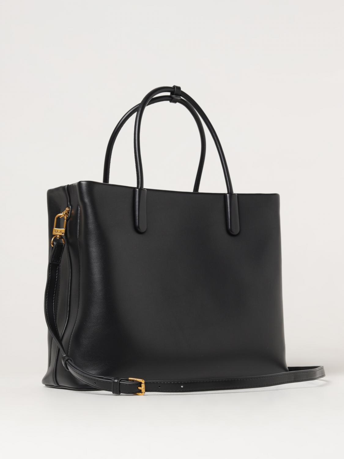 V73 TOTE BAGS: Shoulder bag woman V73, Black - Img 2