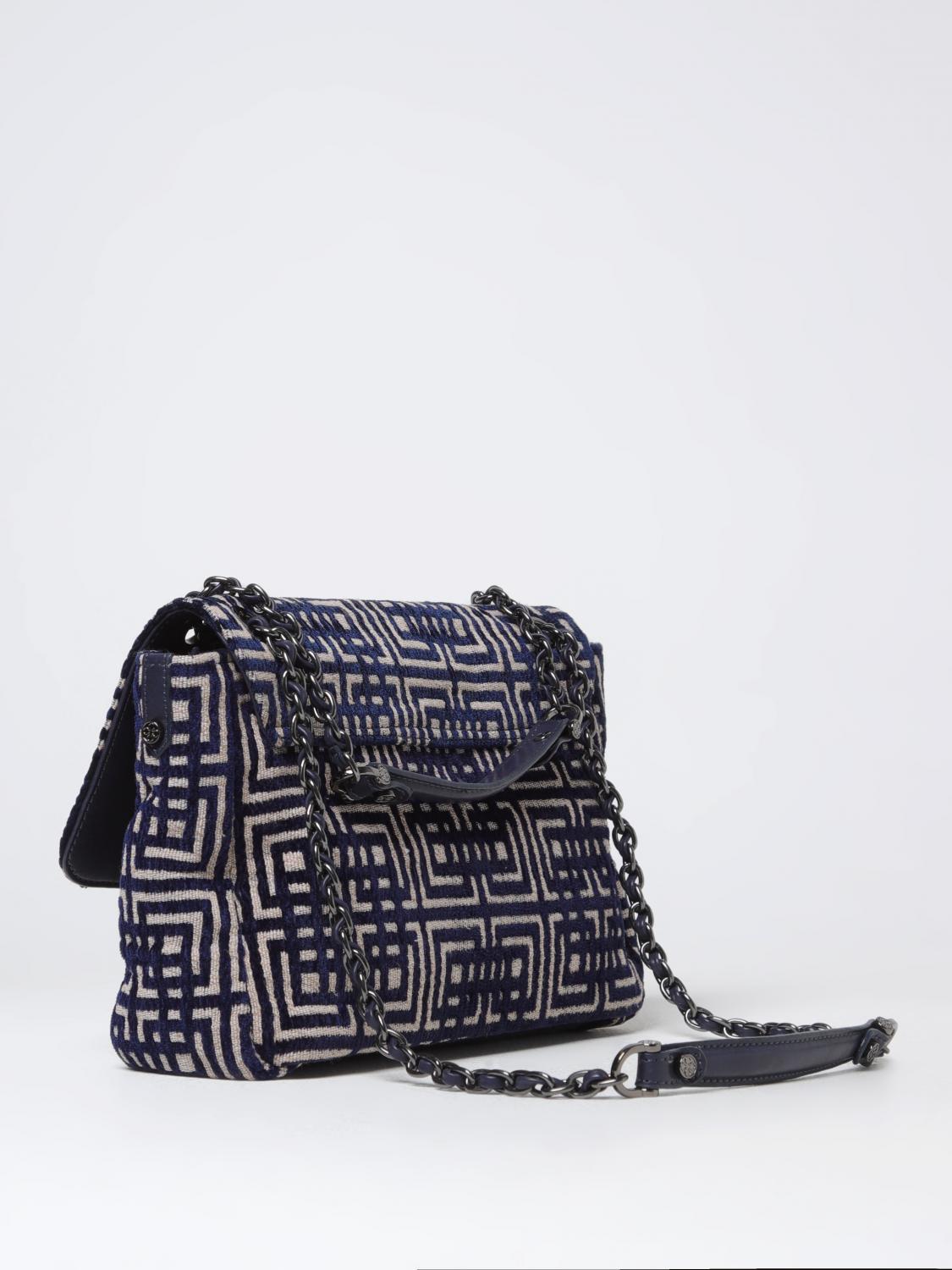 V73 BORSA A SPALLA: Borsa a spalla donna V73, Blue - Img 2