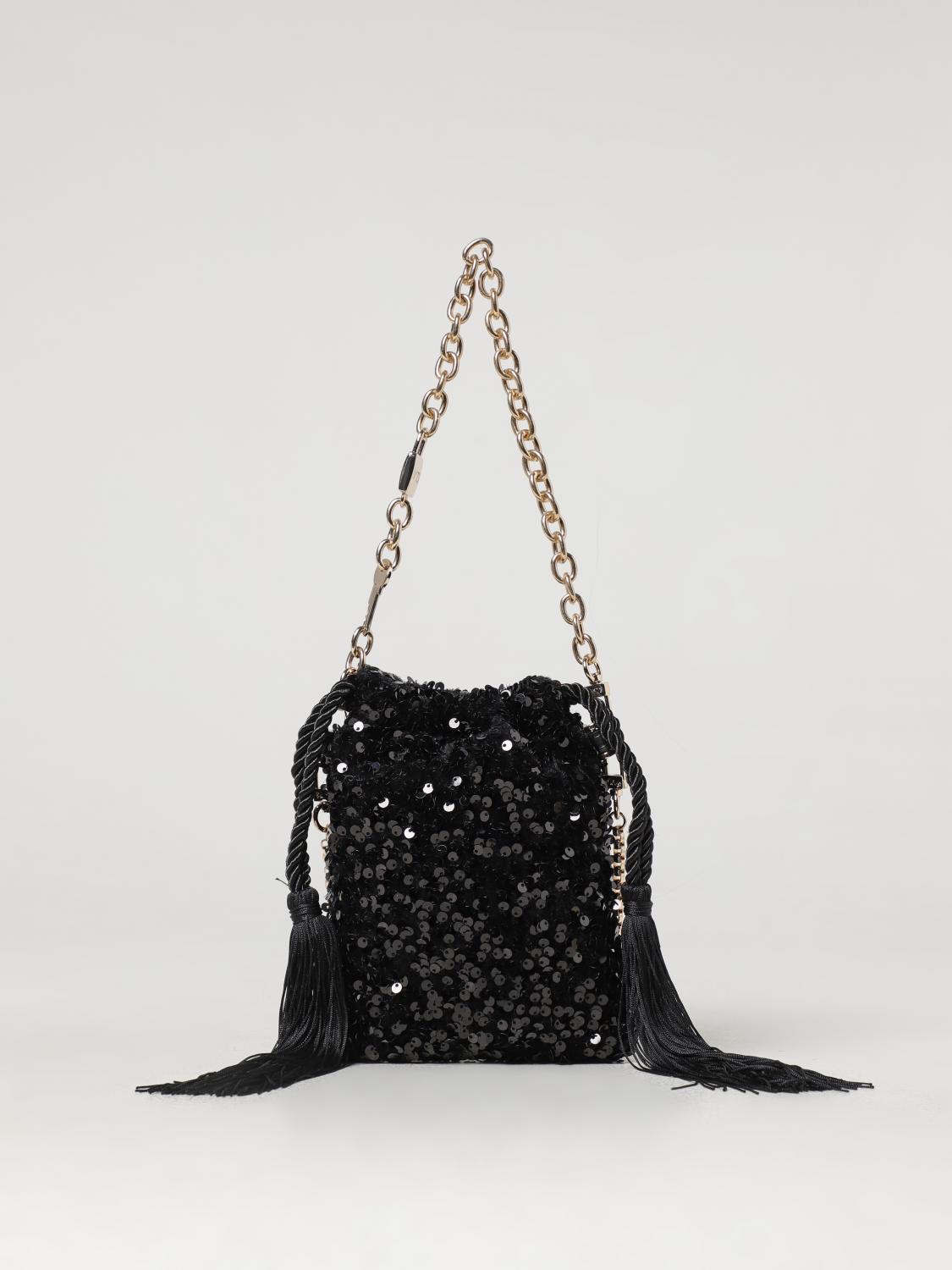 V73 BORSA A SPALLA: Borsa a spalla donna V73, Nero - Img 1