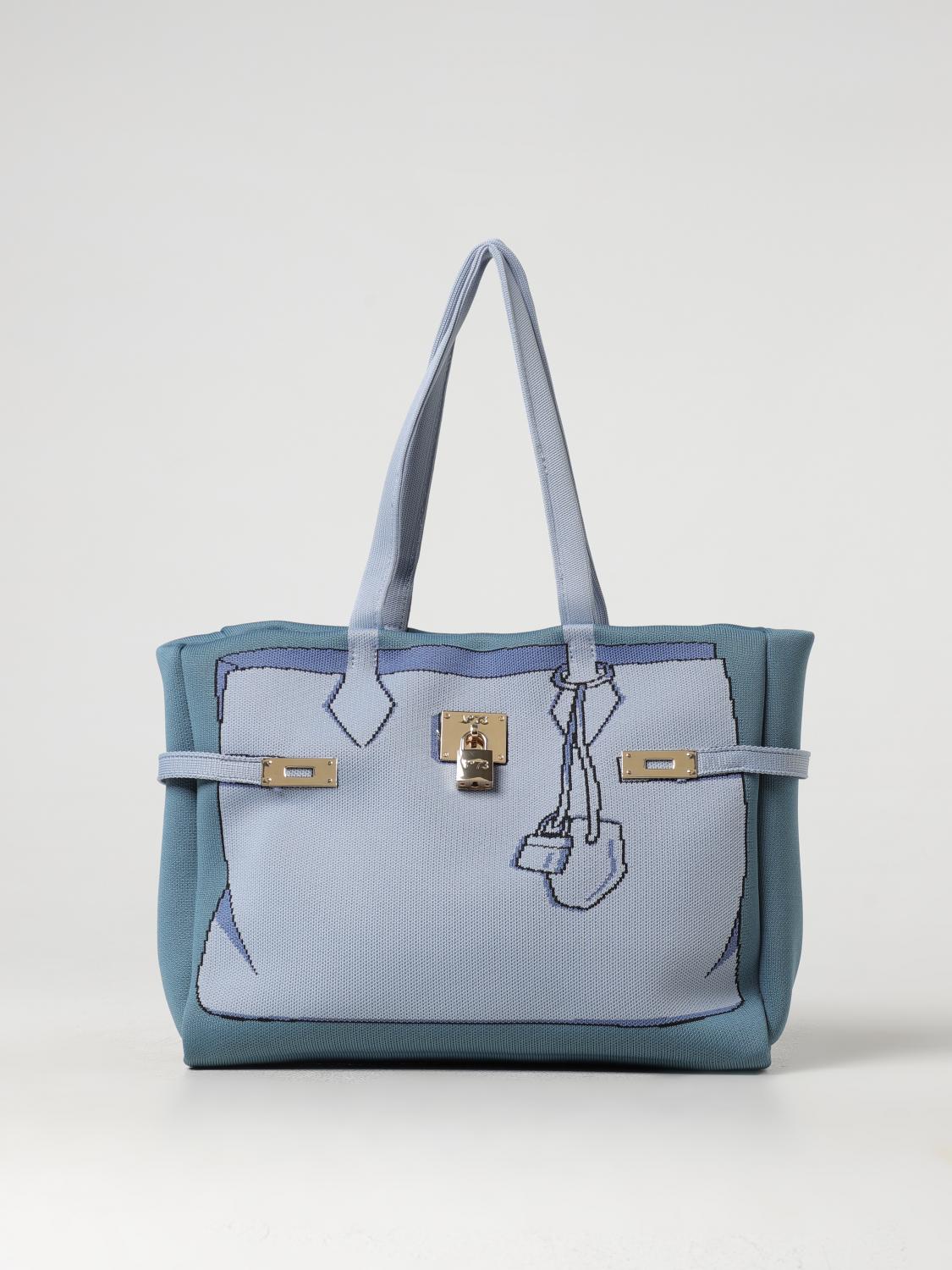 V73 BORSA A SPALLA: Borsa a spalla donna V73, Blue - Img 1