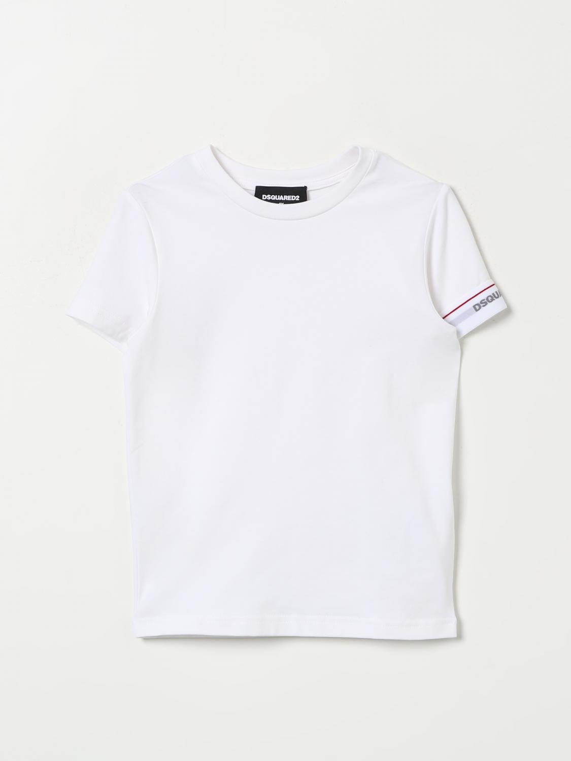 DSQUARED2 CAMISETA: Camiseta niños Dsquared2 Junior, Blanco - Img 1