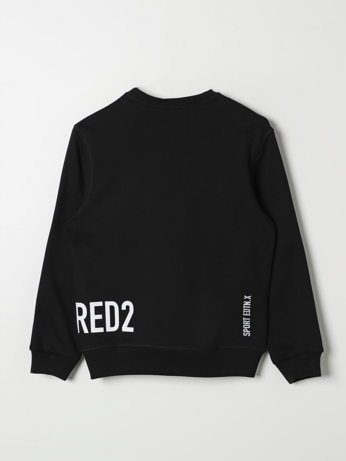 DSQUARED2 PULLOVER: Pullover kinder Dsquared2 Junior, Schwarz - Img 2