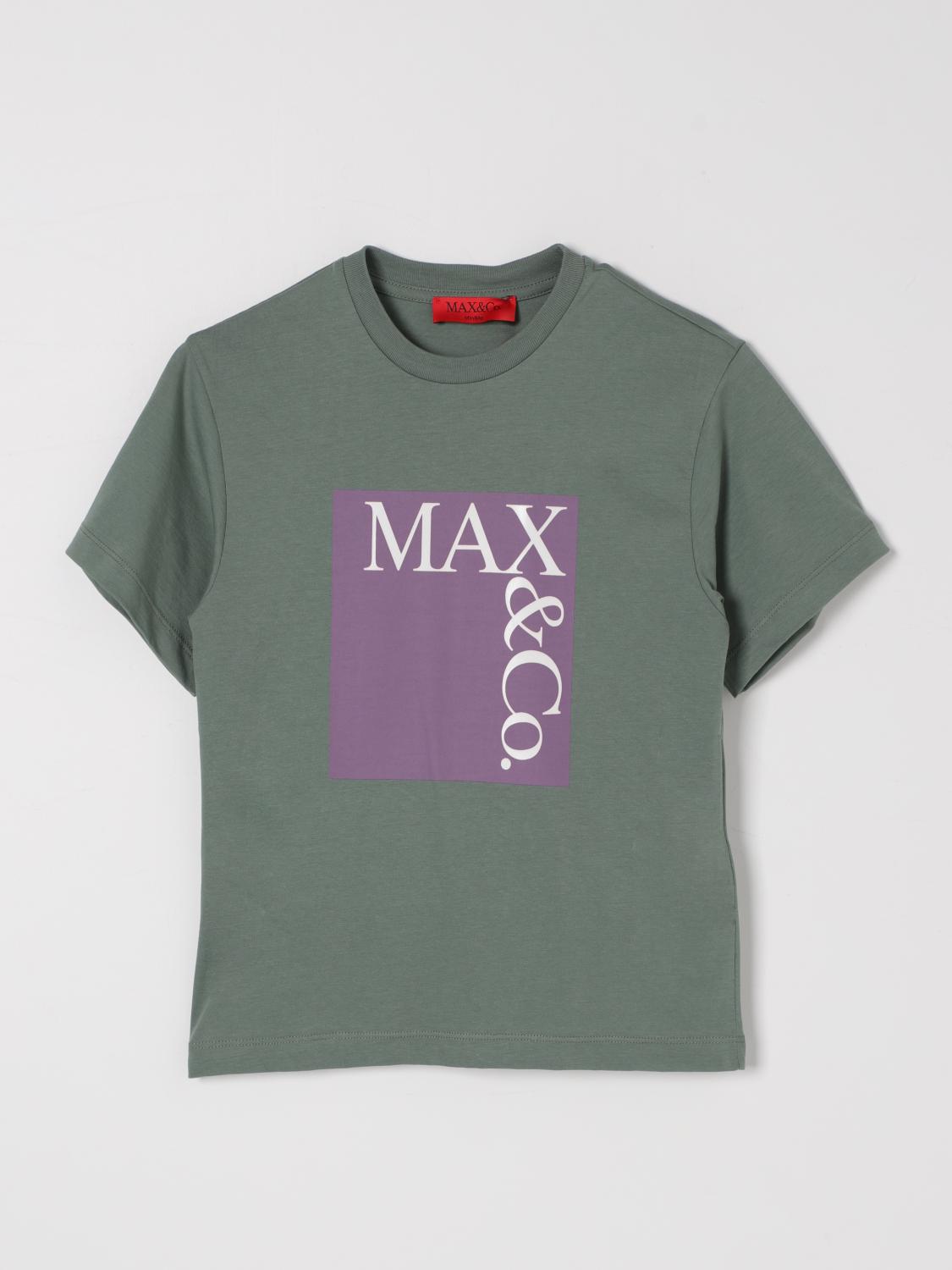 MAX&CO. KID T-SHIRT: T-shirt kinder Max&co. Kid, Lila - Img 1