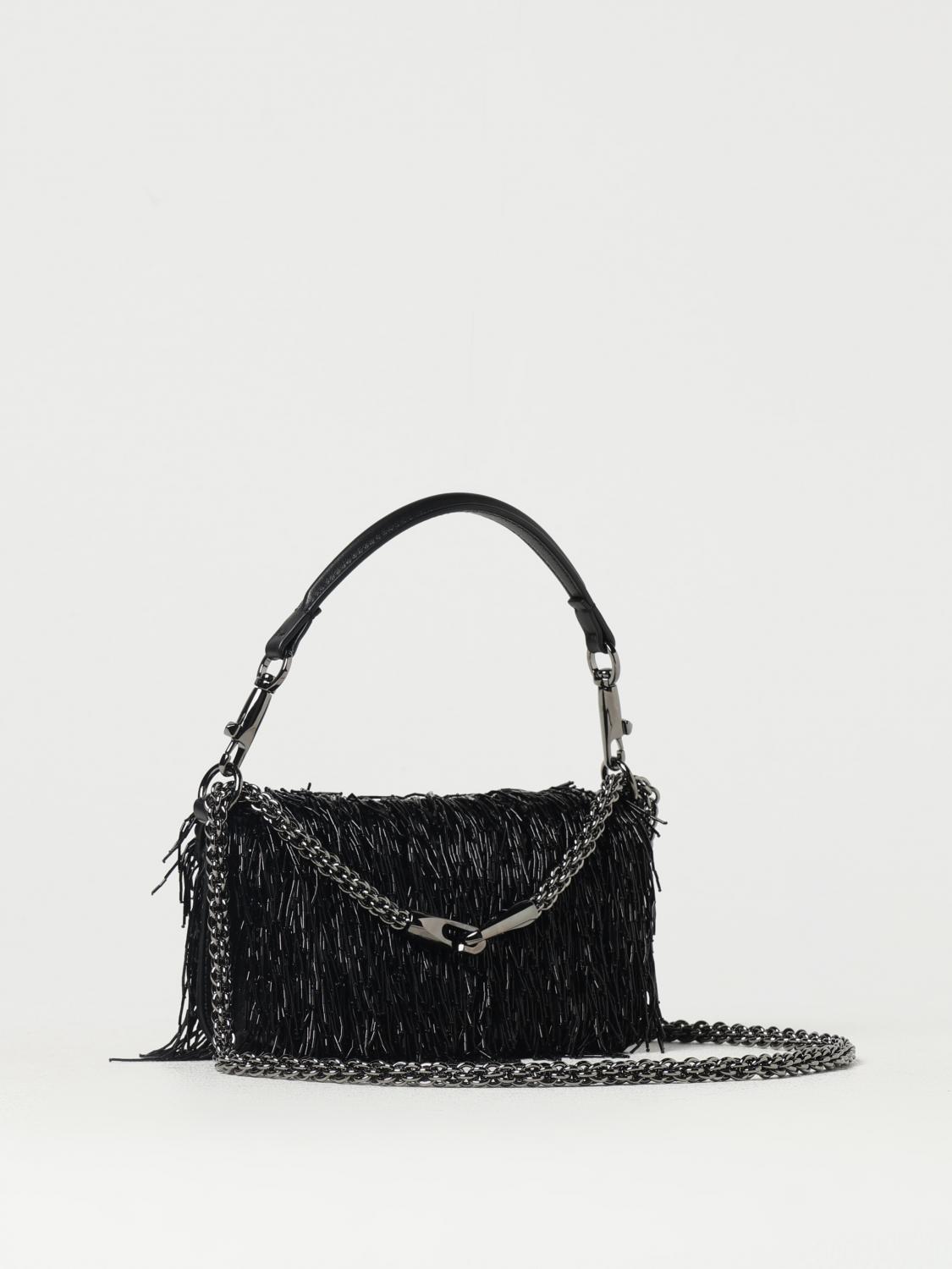 VALENTINO GARAVANI MINI-TASCHE: Schultertasche damen Valentino Garavani, Schwarz - Img 3