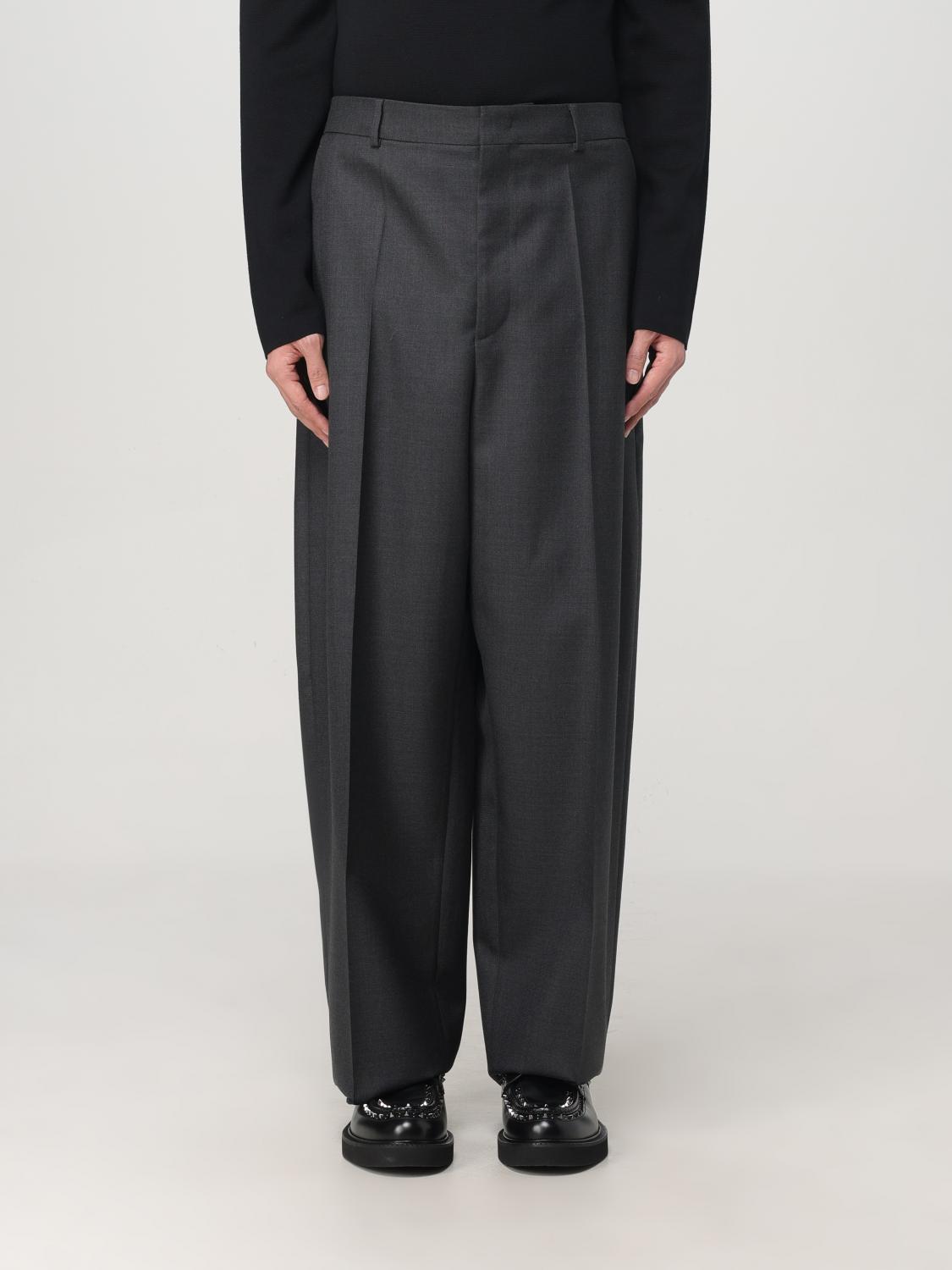 VALENTINO PANTS: Pants men Valentino, Charcoal - Img 1