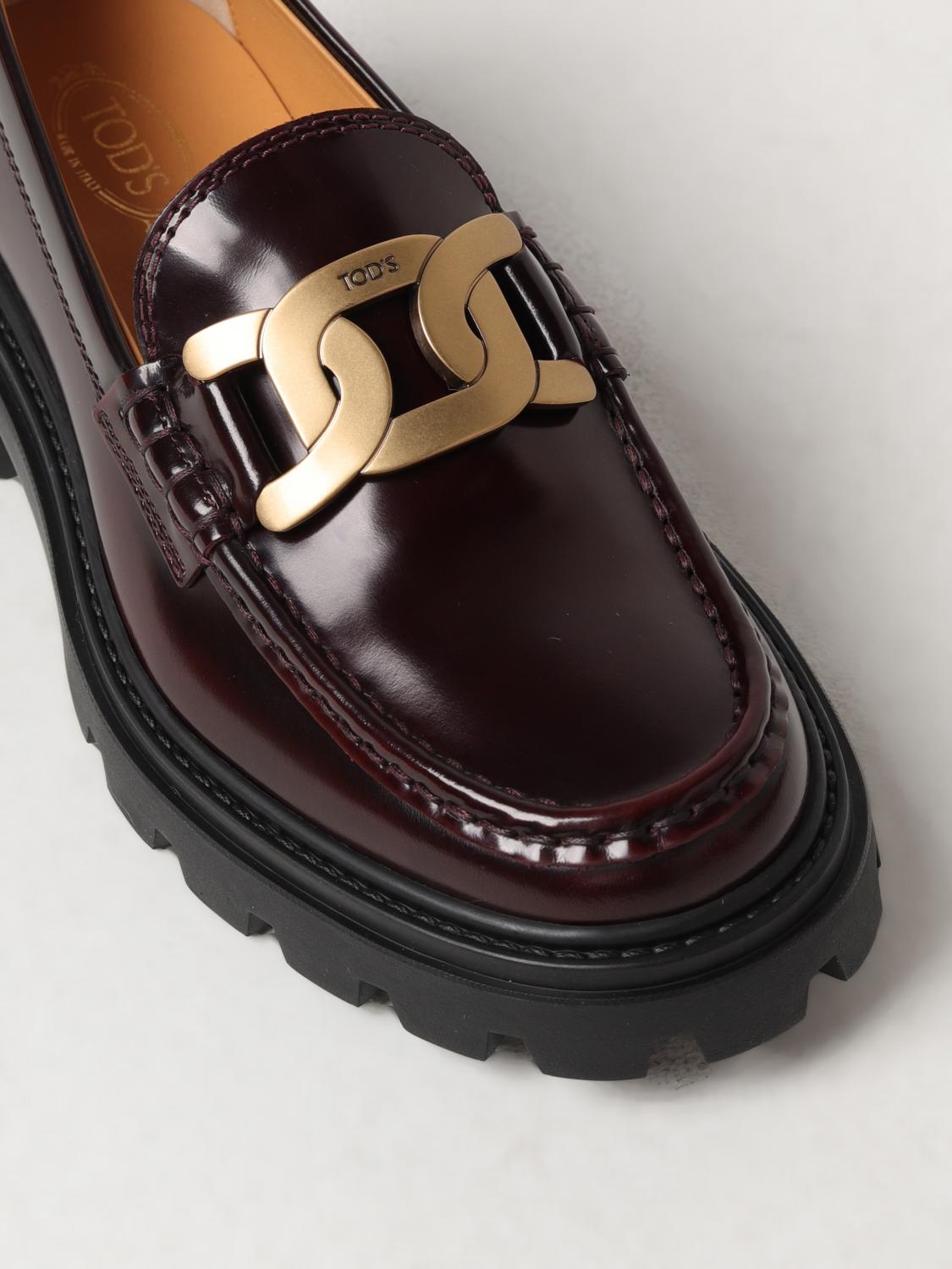 TOD'S MOKASSINS: Schuhe damen Tod's, Burgunderrot - Img 4