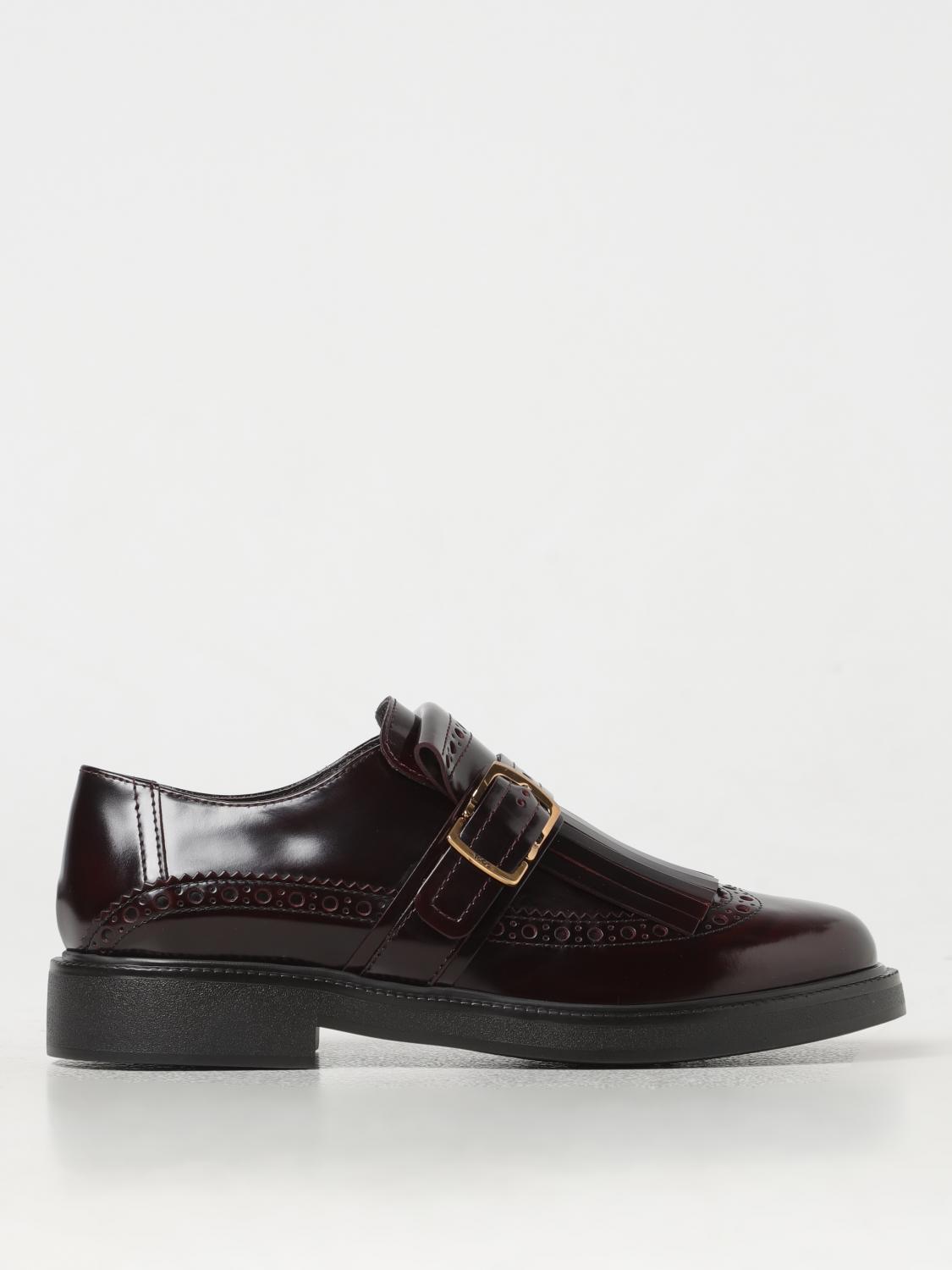 TOD'S OXFORD SHOES: Shoes woman Tod's, Red Purple - Img 1