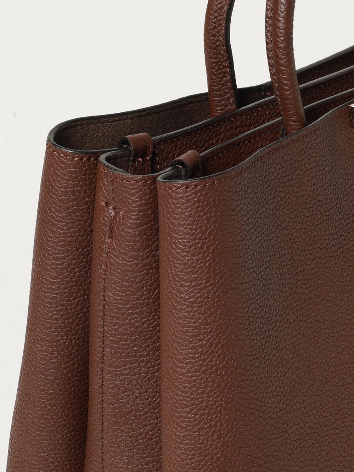 TOD'S BORSA A MANO: Borsa T Timeless Tod's in pelle a grana , Moro - Img 4