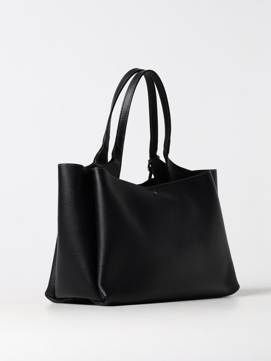 TOD'S BORSA TOTE: Borsa Tod's in pelle a grana , Nero - Img 3