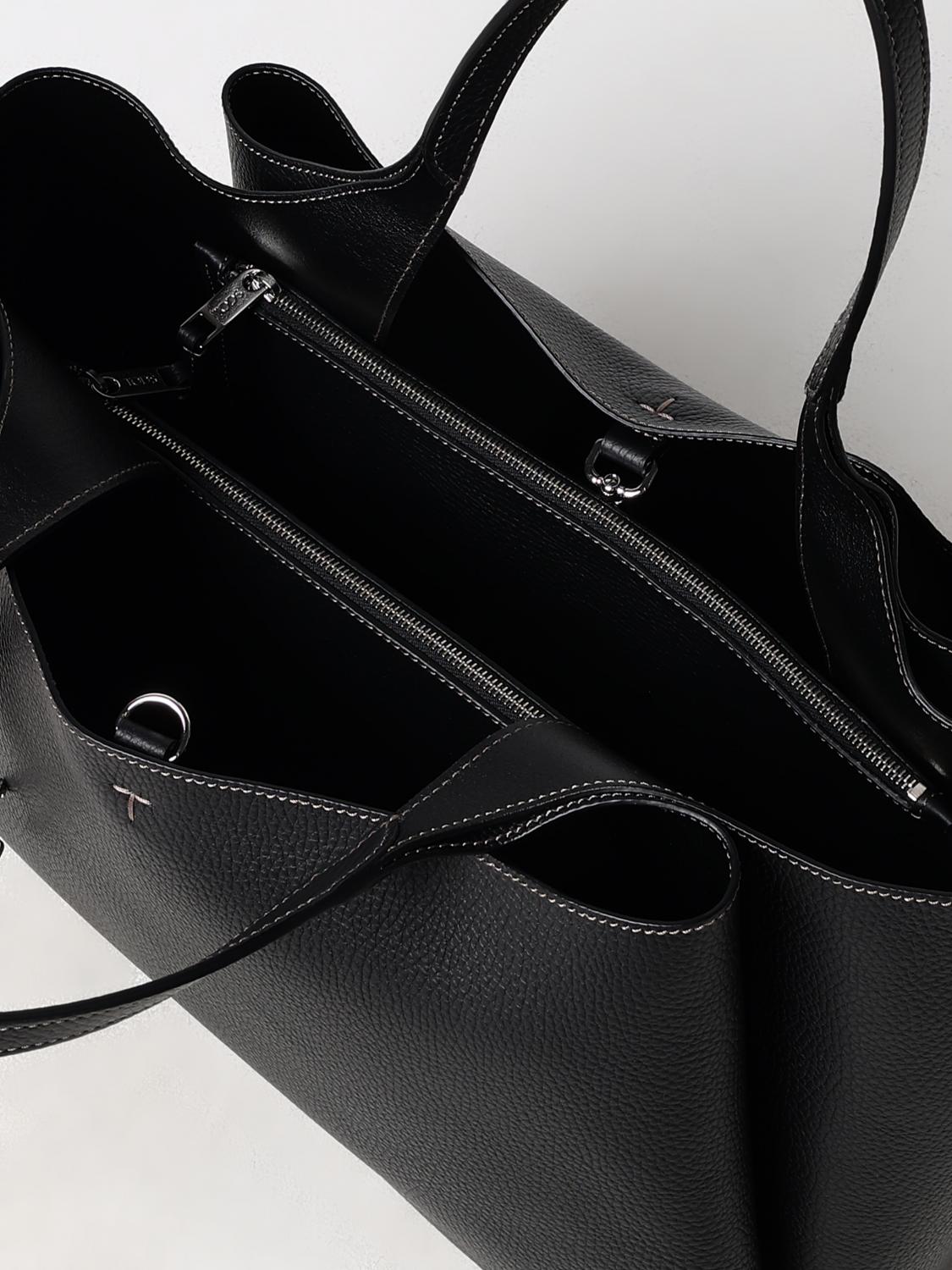 TOD'S BORSA TOTE: Borsa Tod's in pelle a grana , Nero - Img 5