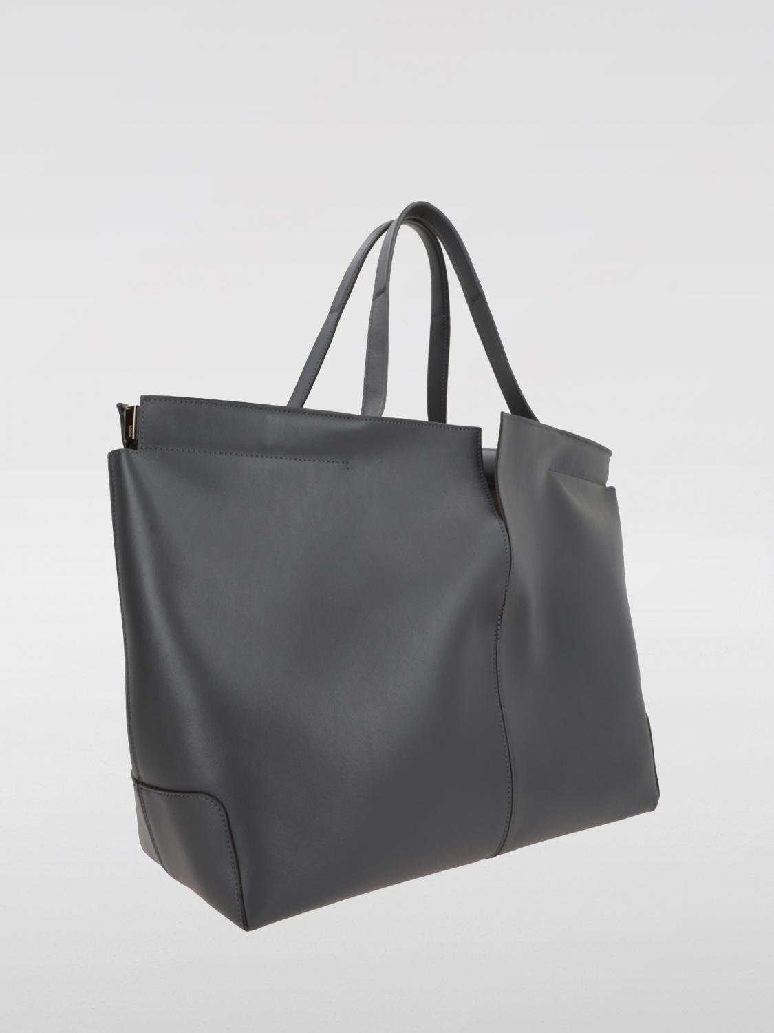 TOD'S BORSA TOTE: Borsa Di Folio Tod's in pelle , Nero - Img 2