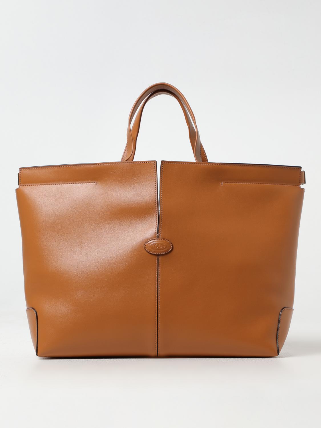 TOD'S BORSA TOTE: Borsa Di Folio Tod's in pelle , Cuoio - Img 1