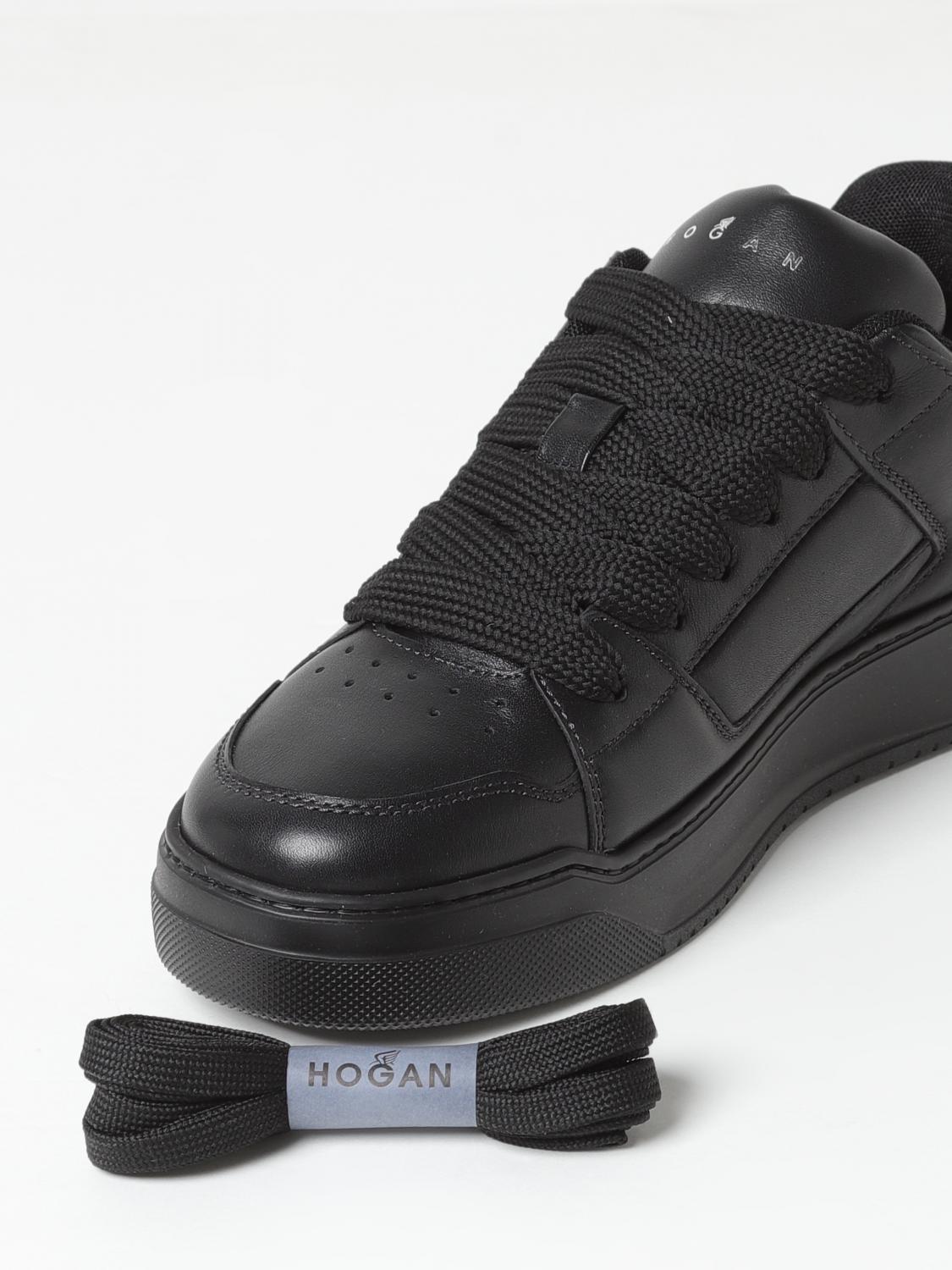 HOGAN SNEAKERS: Sneakers men Hogan, Black - Img 4