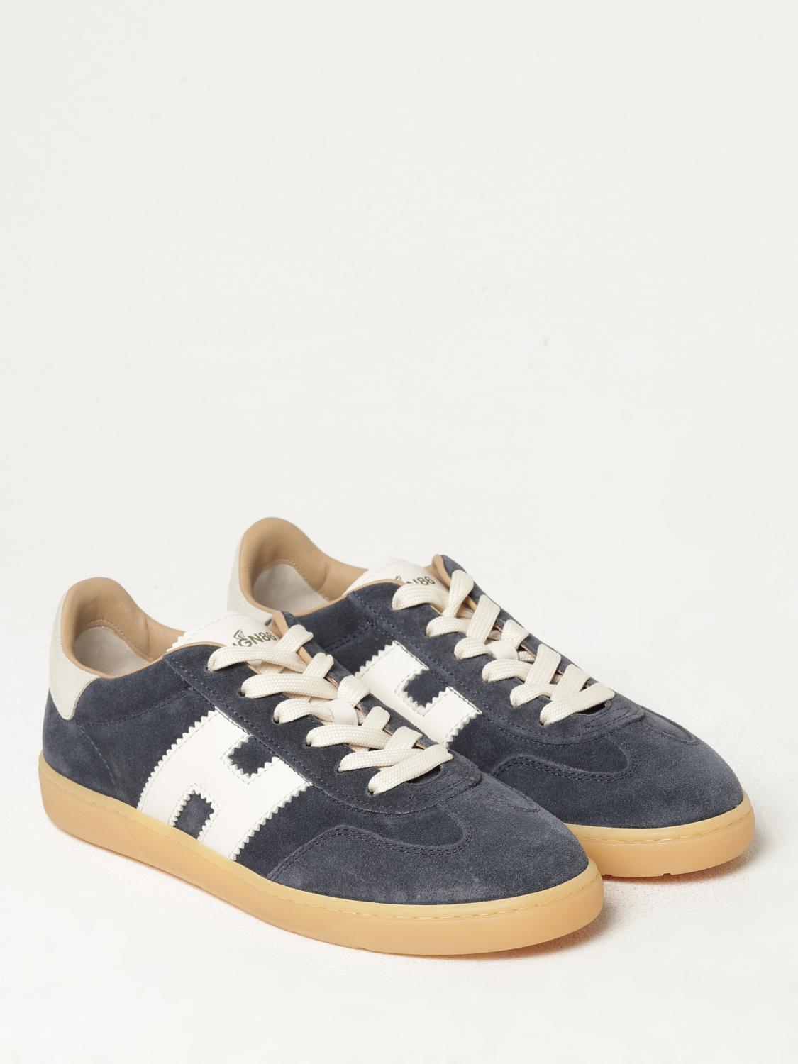 HOGAN SNEAKERS: Sneakers Hogan in camoscio , Blue - Img 2