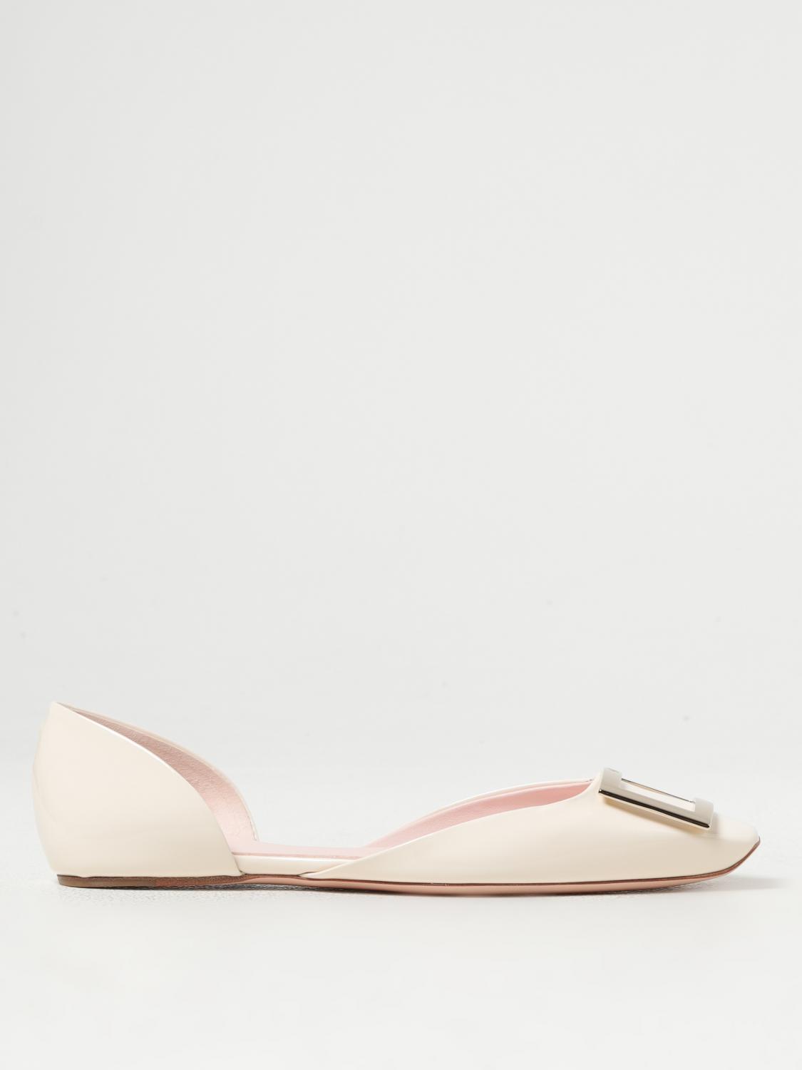 Roger Vivier Shoes woman - Yellow Cream | RVW40426940D1P | GIGLIO.COM
