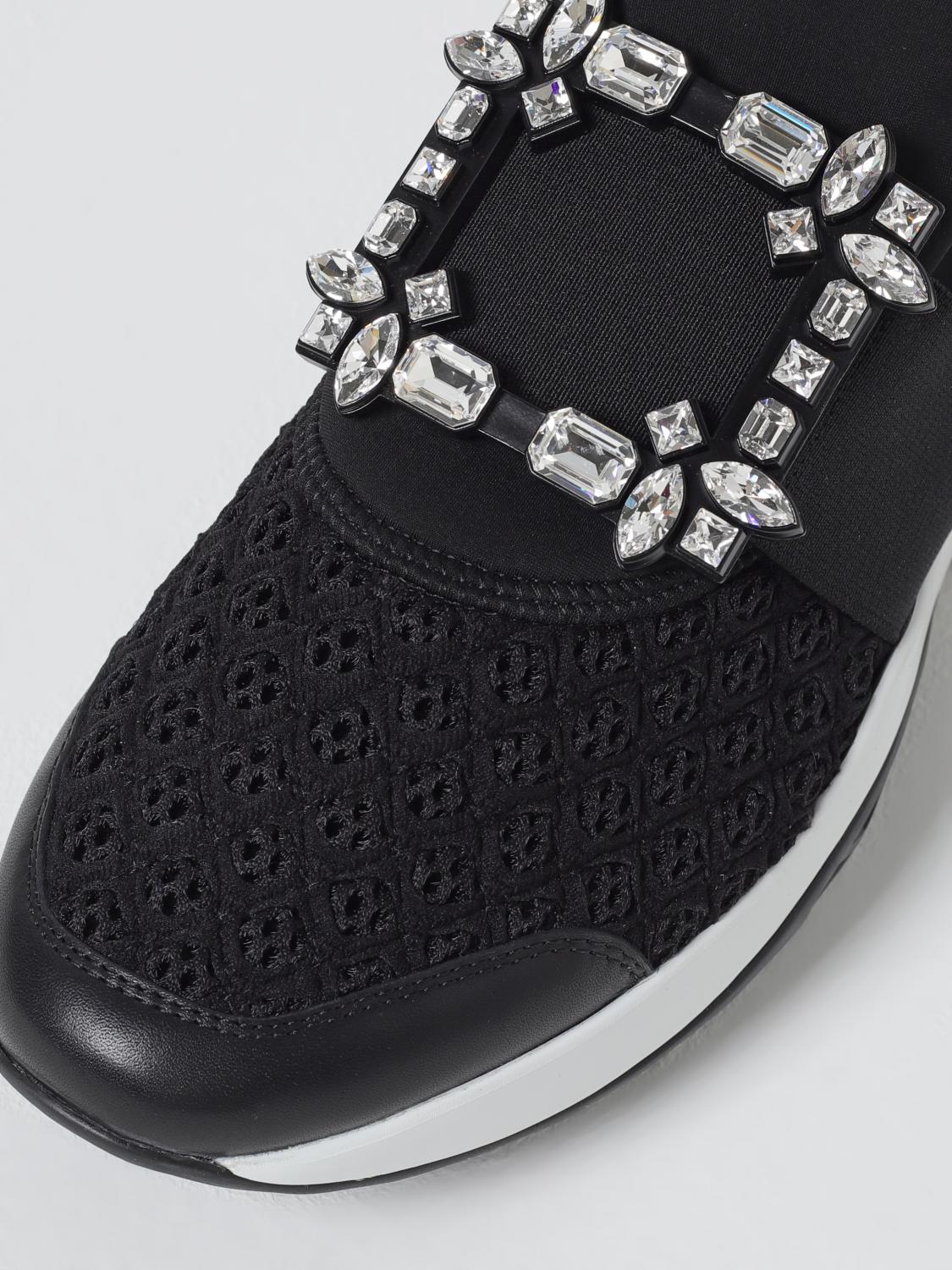 ROGER VIVIER SNEAKERS: Sneakers woman Roger Vivier, Black 1 - Img 4