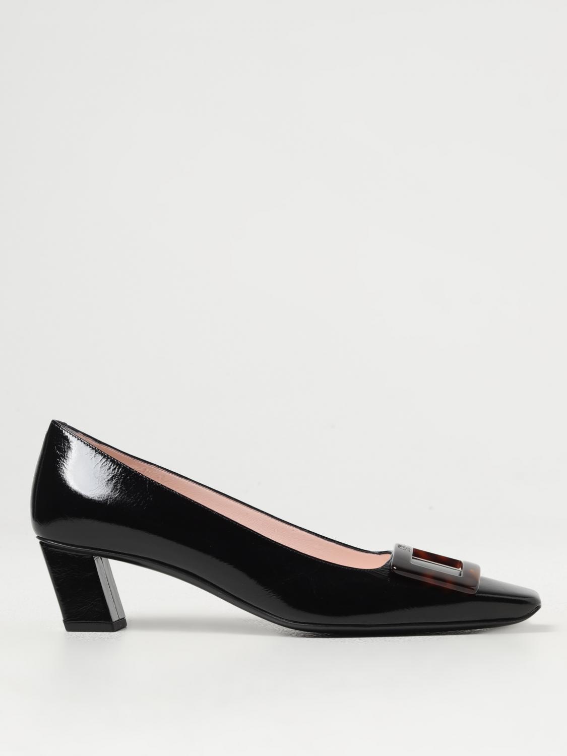 【美品】ROGER VIVIER パンプス ブラック 23.5 Roger Vivier シューズ レディース - ブラック | RVW00639540TM6