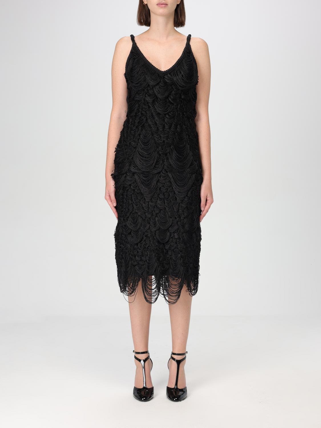 FERRAGAMO DRESS: Dress woman Ferragamo, Black - Img 1