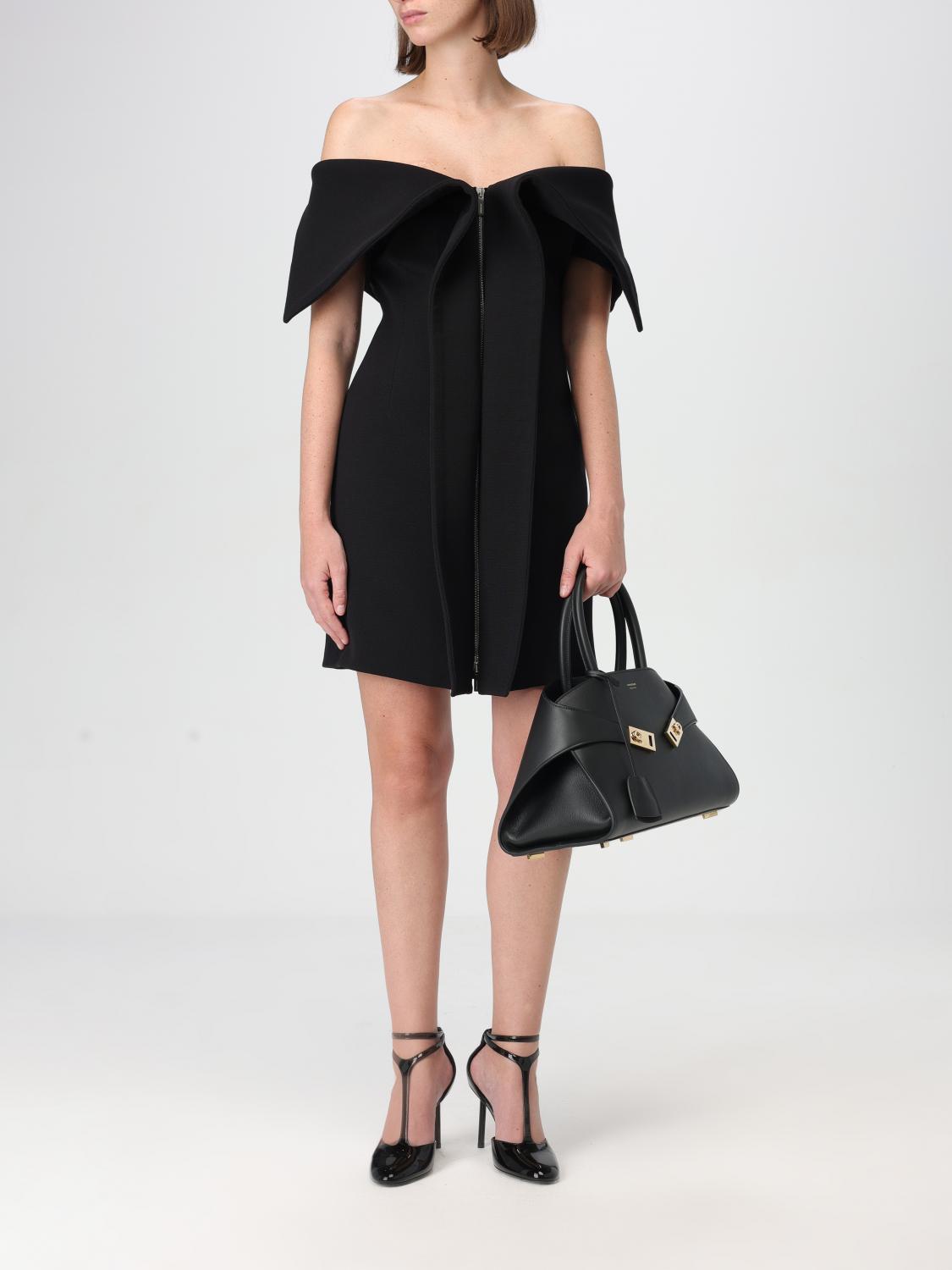 FERRAGAMO DRESS: Dress woman Ferragamo, Black - Img 2