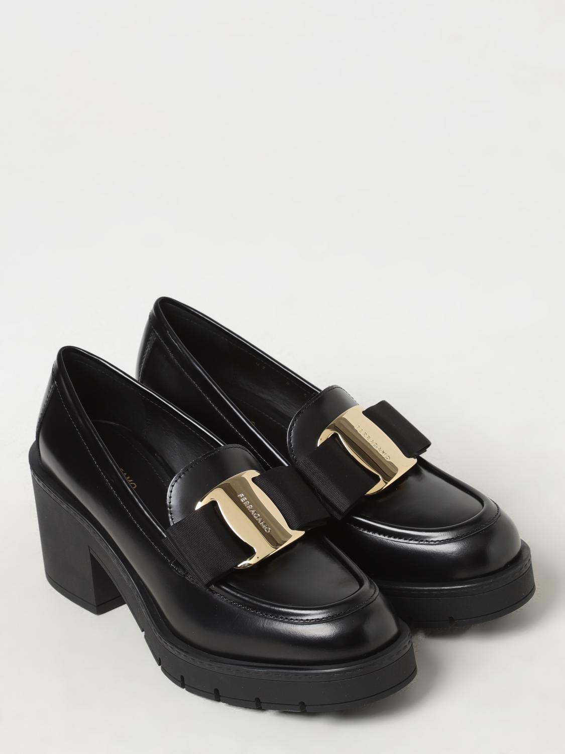 FERRAGAMO MOKASSINS: Schuhe damen Ferragamo, Schwarz - Img 2