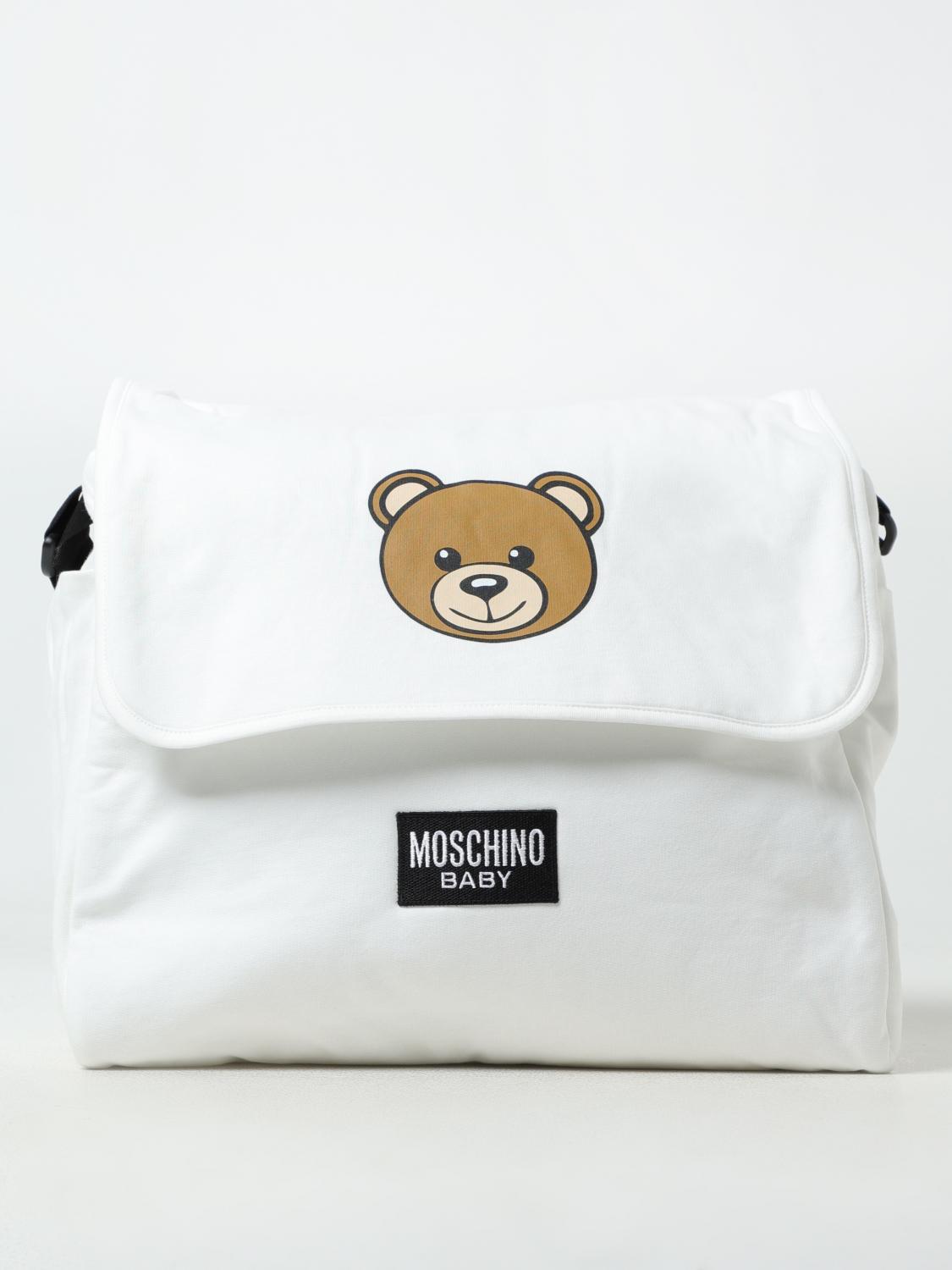 MOSCHINO BORSA: Borsa bambino moschino baby, Panna - Img 1